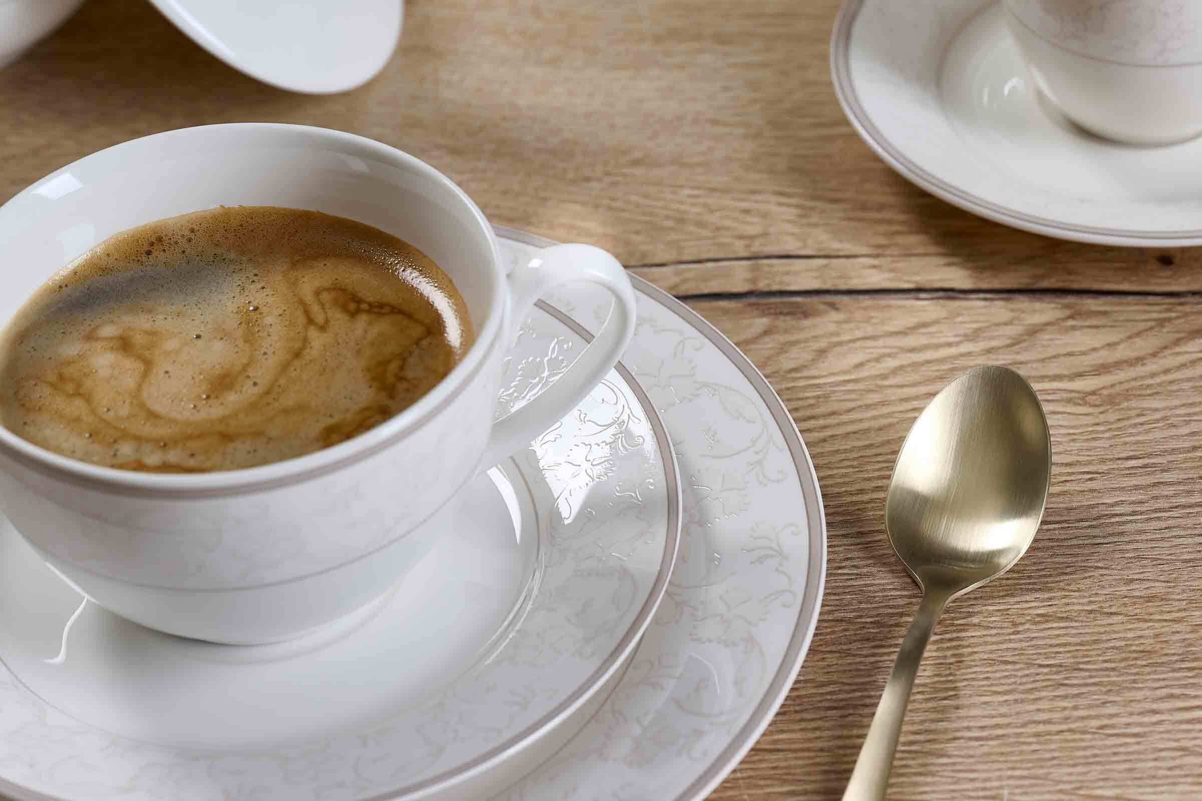 Ritzenhoff & Breker Kaffeeservice Isabella Kaffeeservice 18er Set (18-tlg), 6 Personen, Porzellan