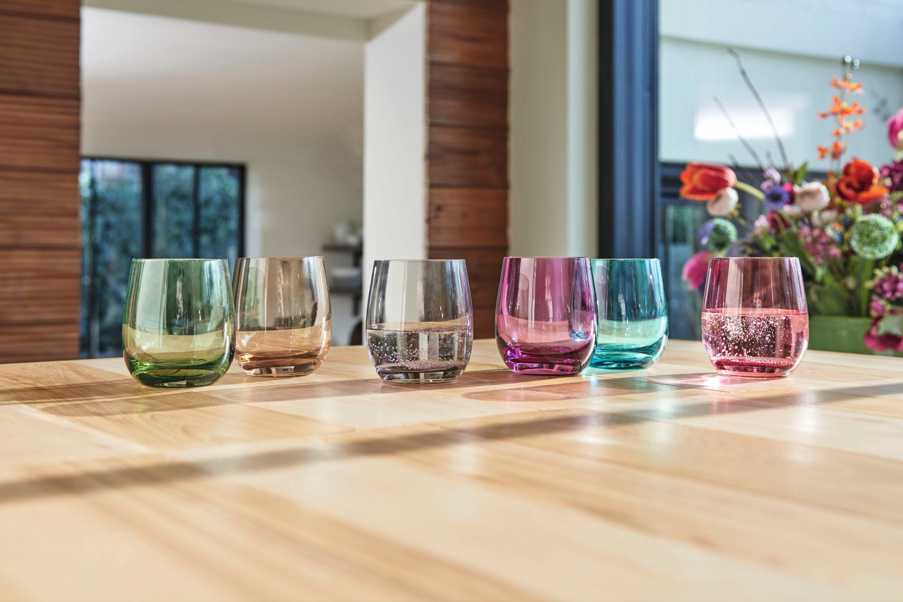 LEONARDO Whiskyglas SORA, 6-tlg., Glas, 360 ml, 6-teilig