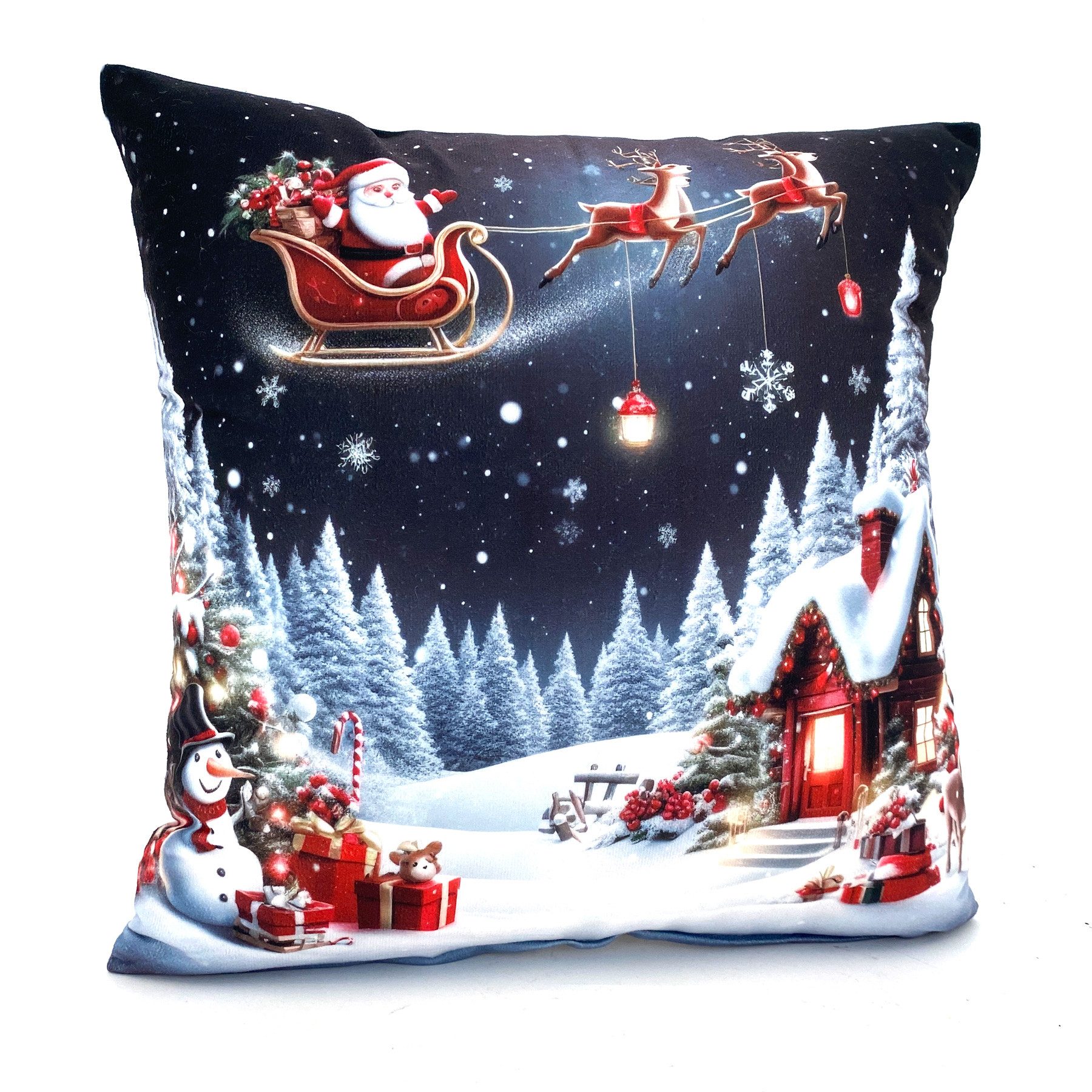 heimtexland Dekokissen Weihnachten Kissenhülle Chalet Landhaus Deko Kissen günstig online kaufen