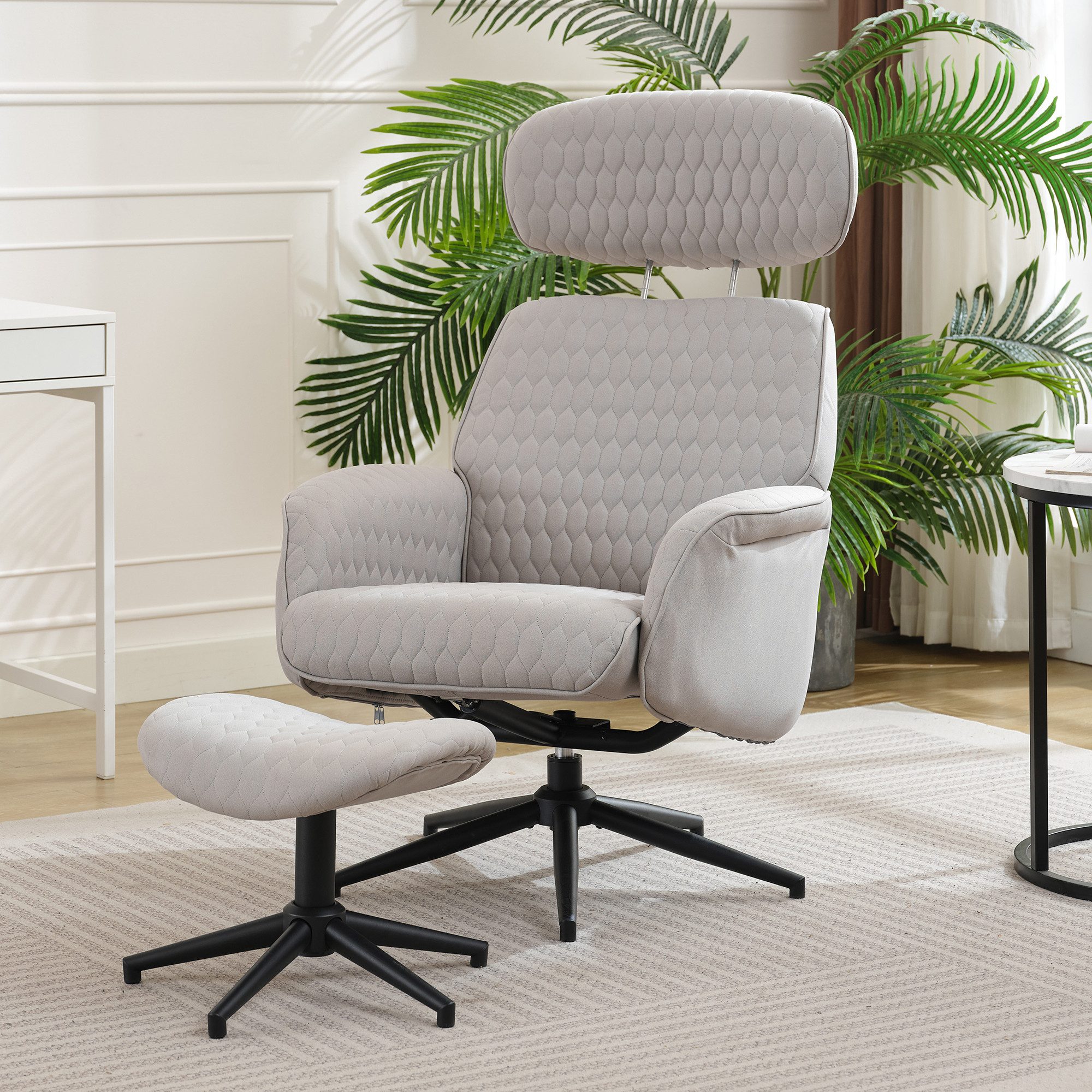 IDEASY Relaxsessel Sessel mit verstellbarer Kopfstütze, günstig online kaufen
