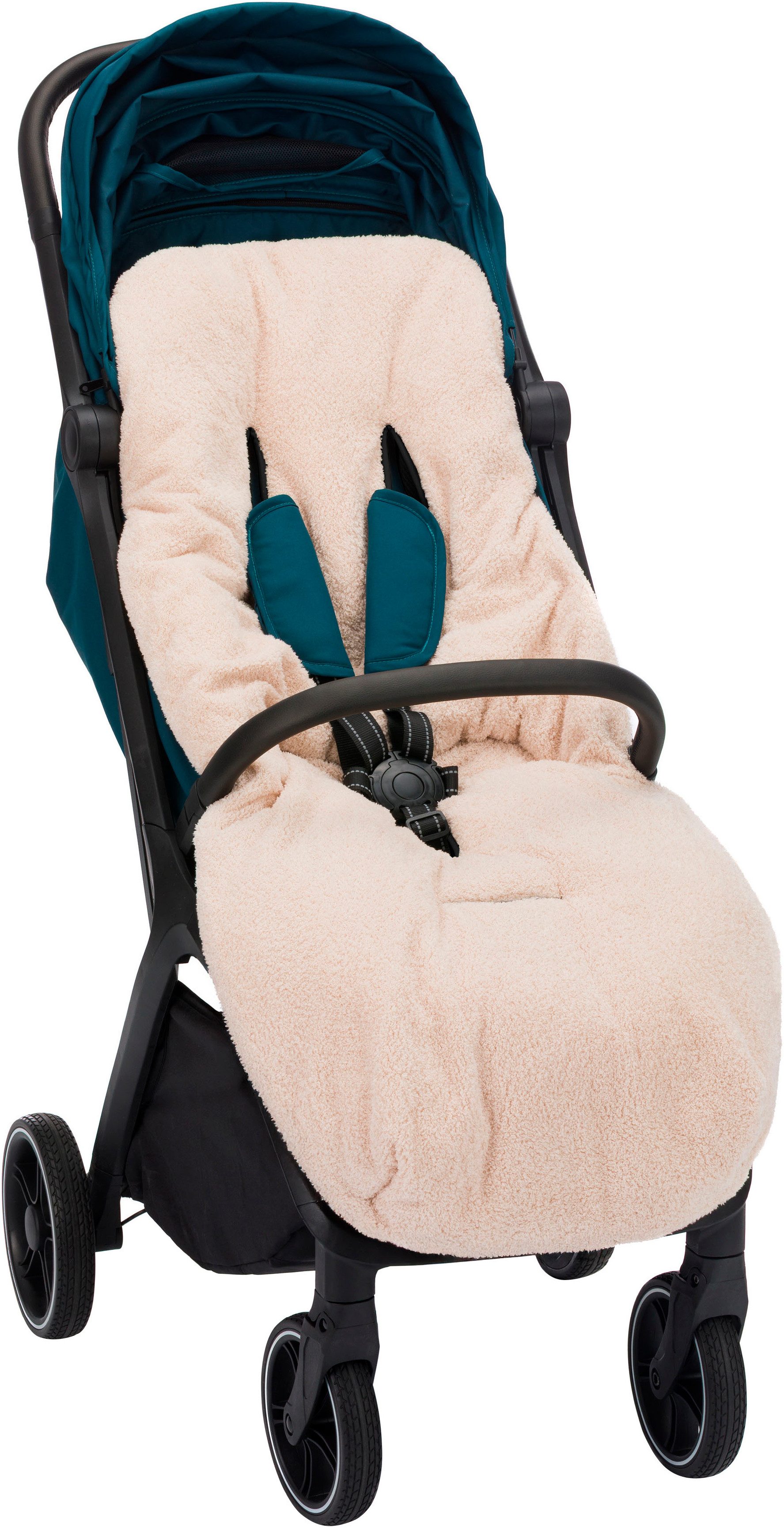 Fillikid Fußsack Kinley Cord/Teddyplüsch, Winterfußsack – Bild 4 von 5