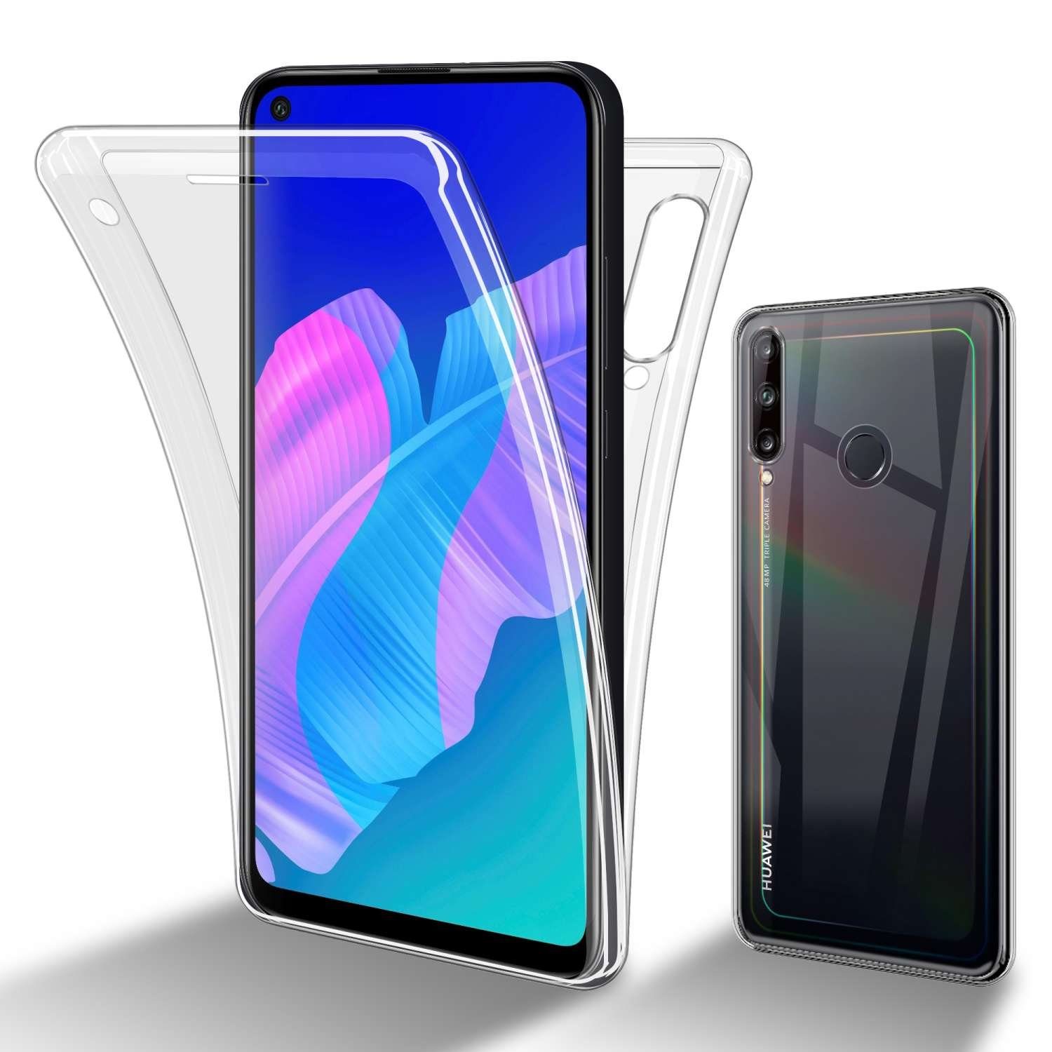 Cadorabo Handyhülle für Huawei P40 LITE E Hülle Huawei P40 LITE E, Flexible Case Handy Schutzhülle - Hülle - Back Cover 360° Grad