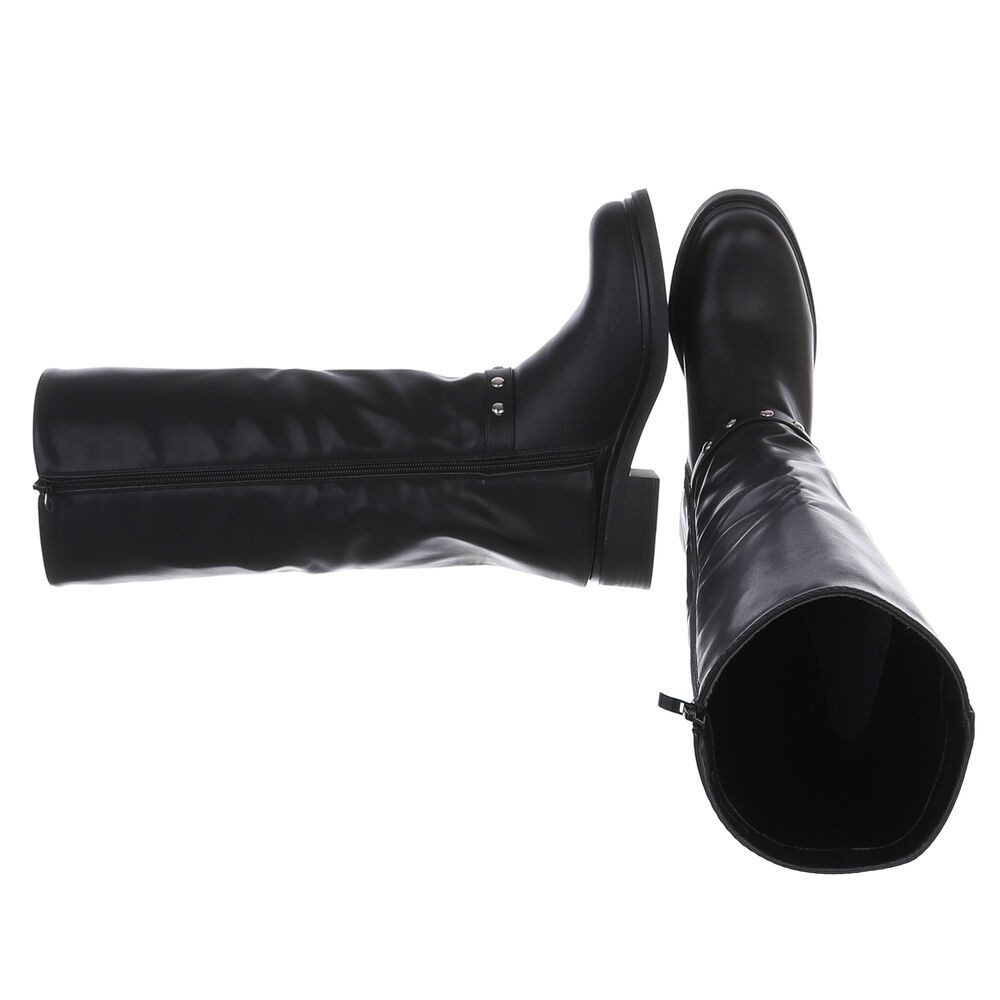 Ital-Design Modische Damenstiefel mit dekorativen Details günstig online kaufen