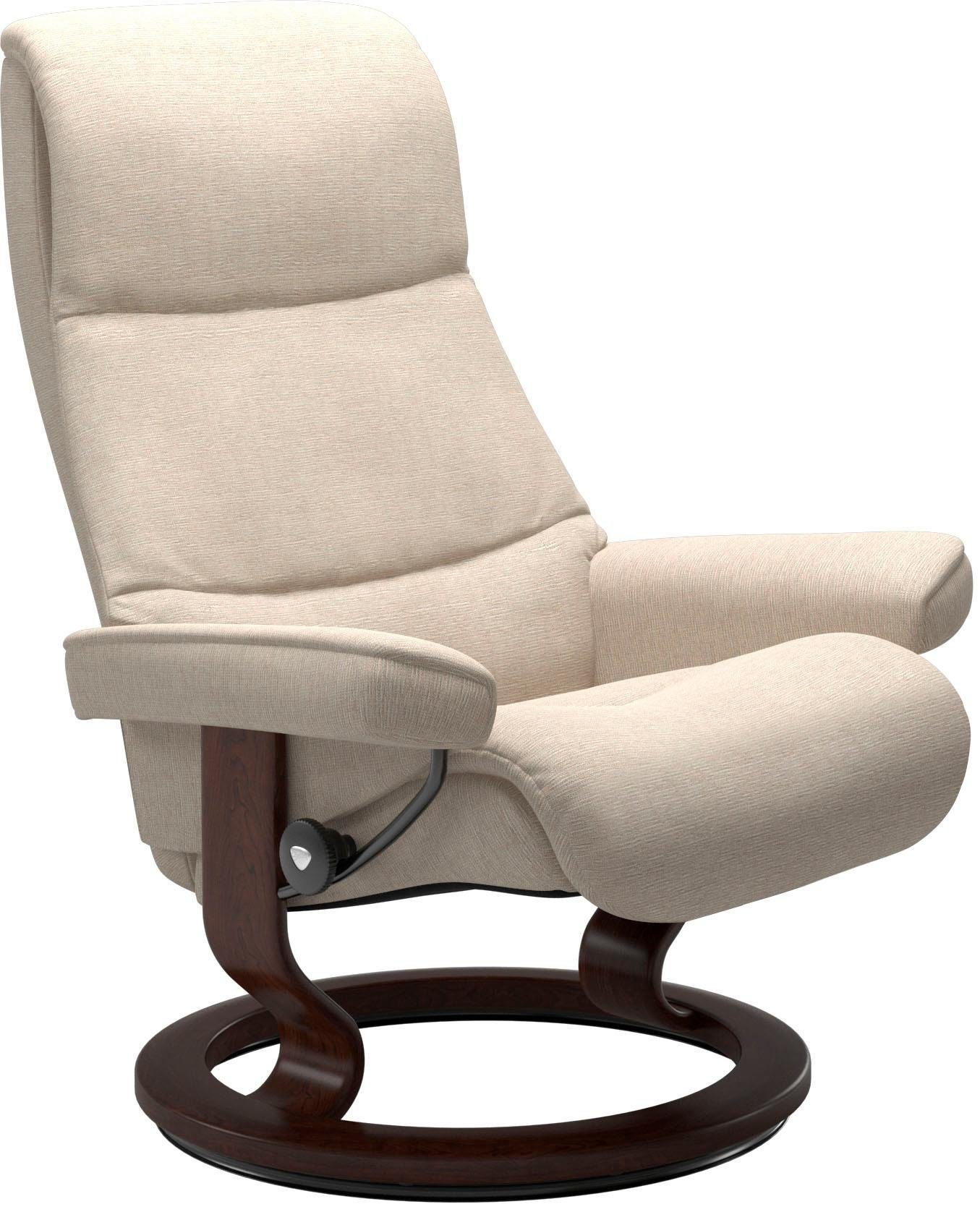 Braun S,Gestell mit Größe Base, View, Relaxsessel Classic Stressless®