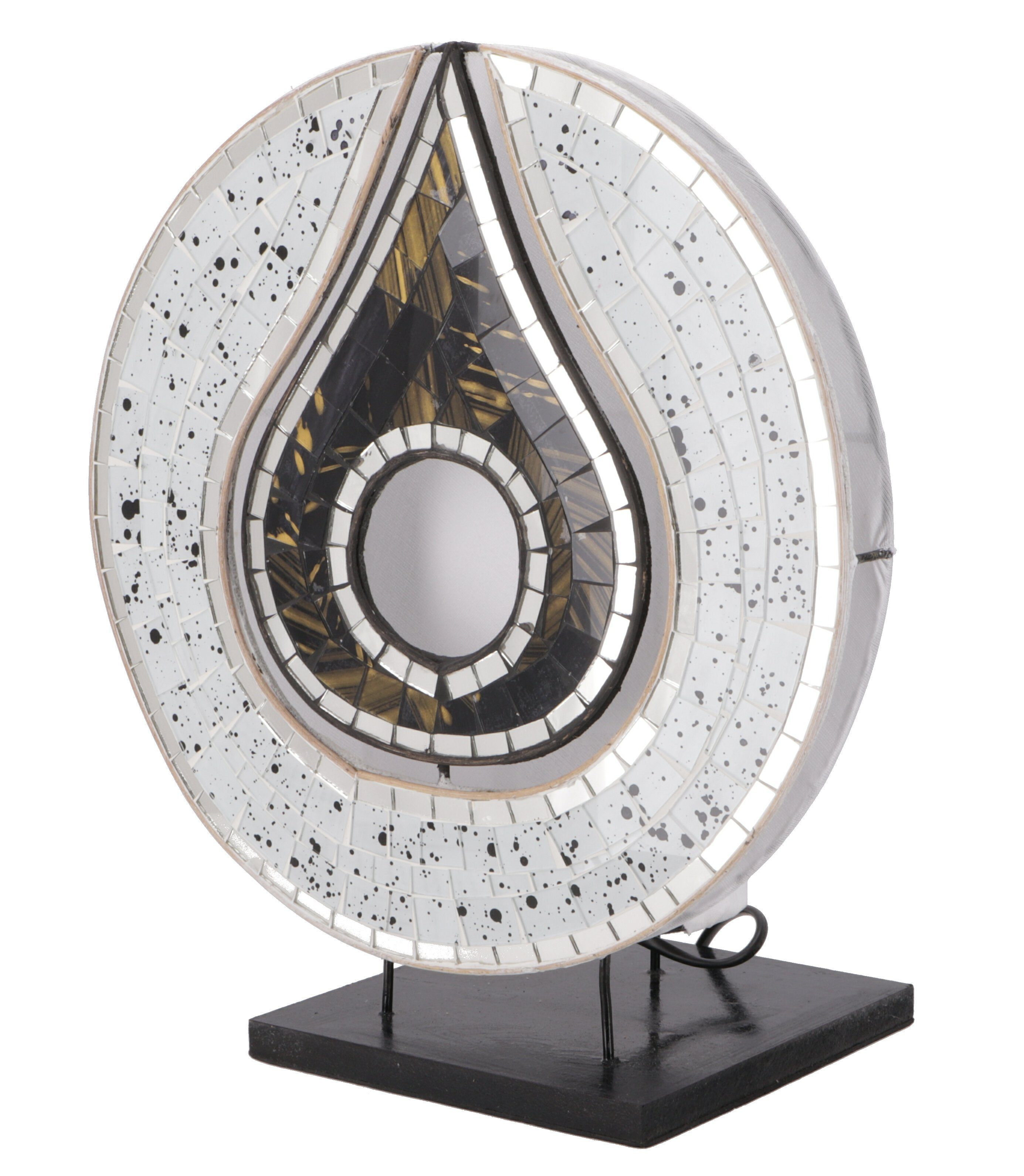 Glasmosaik Guru-Shop handgemacht Modell -.., Tischlampe, Leuchtmittel Bali, in inklusive Tischleuchte nicht Roti