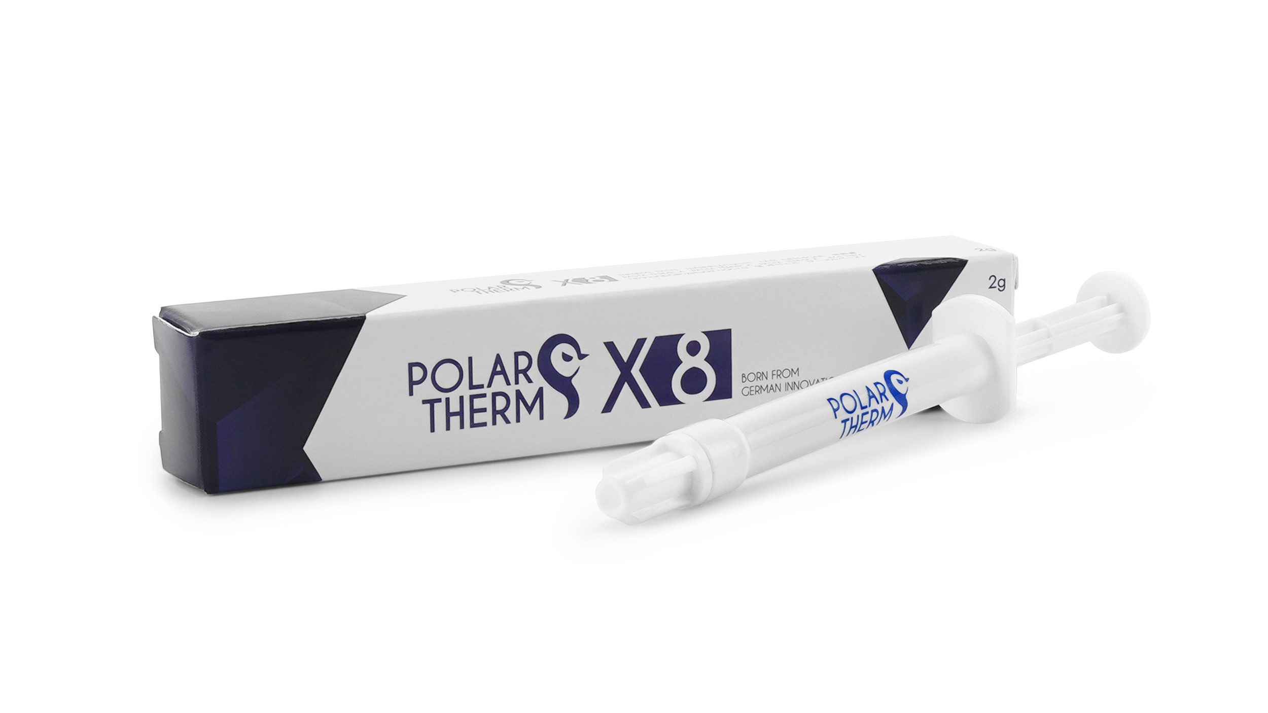 Polartherm Wärmeleitpaste Polartherm X-8 Wärmeleitpaste 2 Gramm, Wärmeleitpaste, CPU, Performance