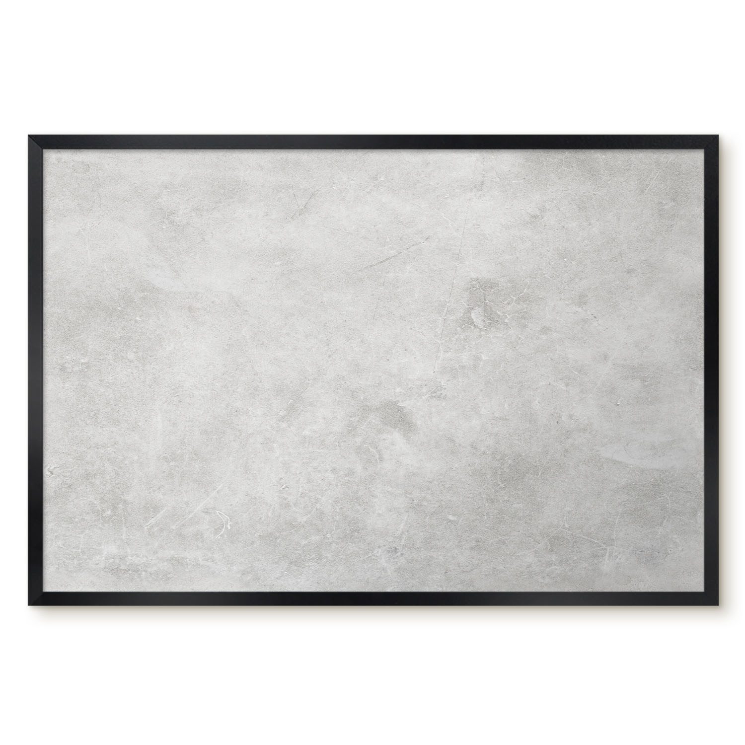 Tulup Magnettafel Magnettafel mit dekorativem Rahmen für Zuhause und Arbeitsplatz, Graue Eleganz, Grau
