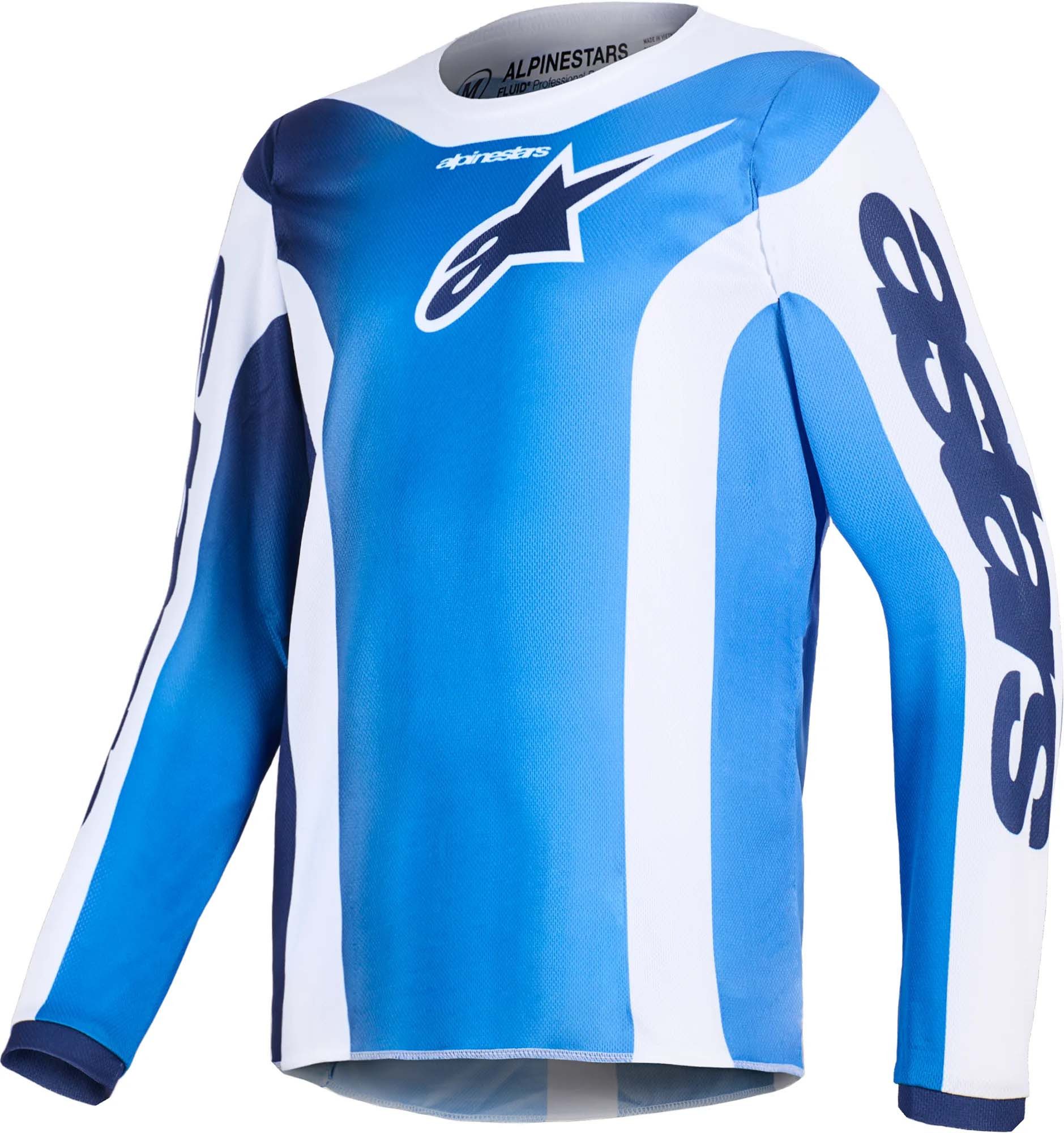 Motocross-Shirt Fluid Portl Jugend Motocross Jersey