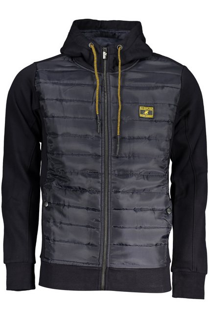 U.S. GRAND POLO Outdoorjacke Blaue Herren-Sportjacke mit Kapuze und kontras günstig online kaufen