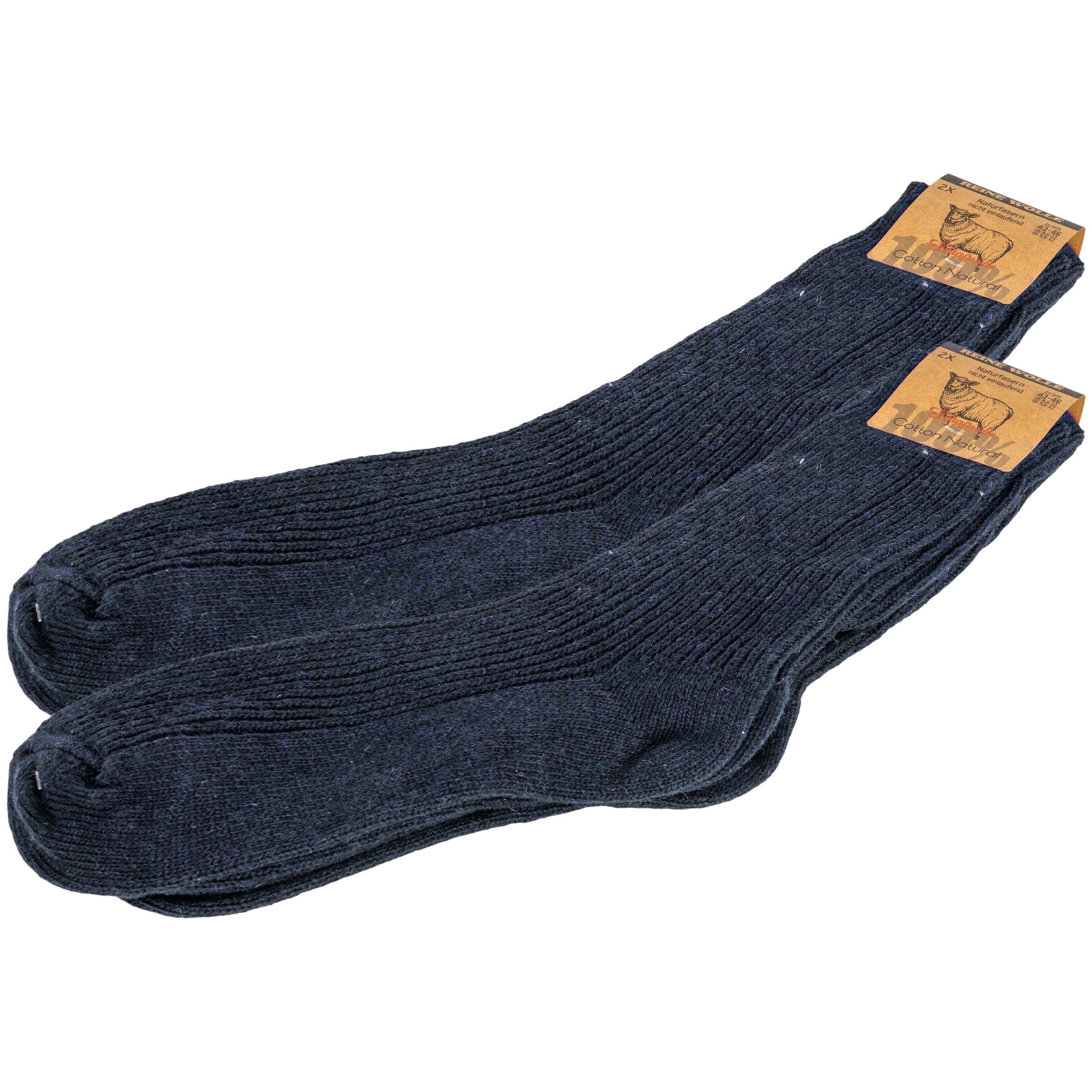 TEXEMP Freizeitsocken 2 - 6 Paar Wollsocken Herren & Damen Schurwolle Wintersocken Dick Warm (Packung, 2-Paar) Naturfasern - Nicht einlaufend