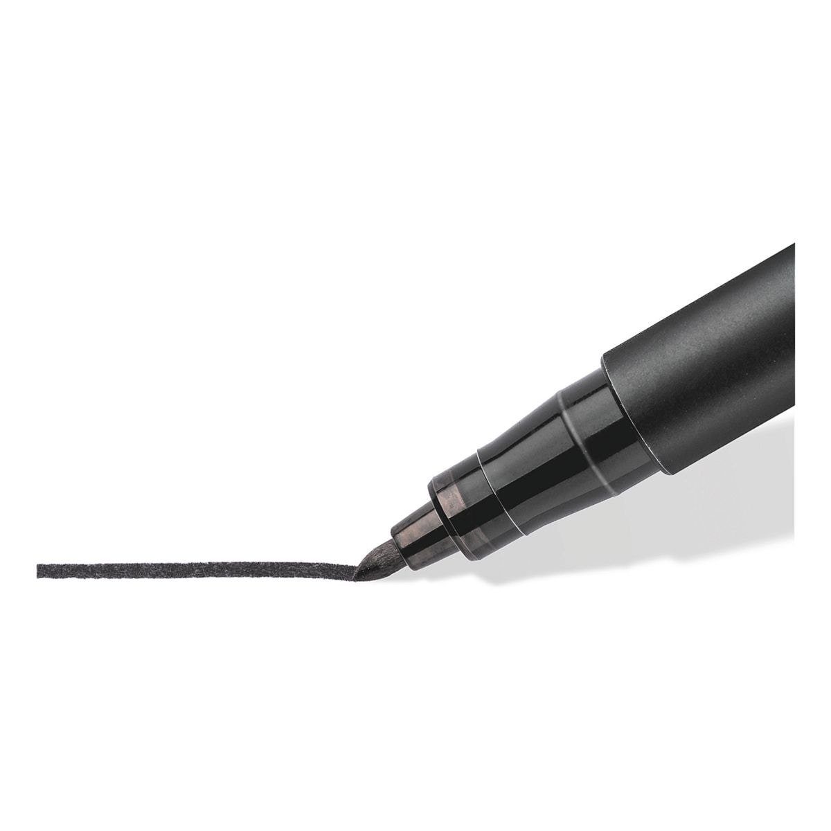 STAEDTLER Universalstift 'Lumocolor 317' mittel schwarz permanent – Bild 4 von 5