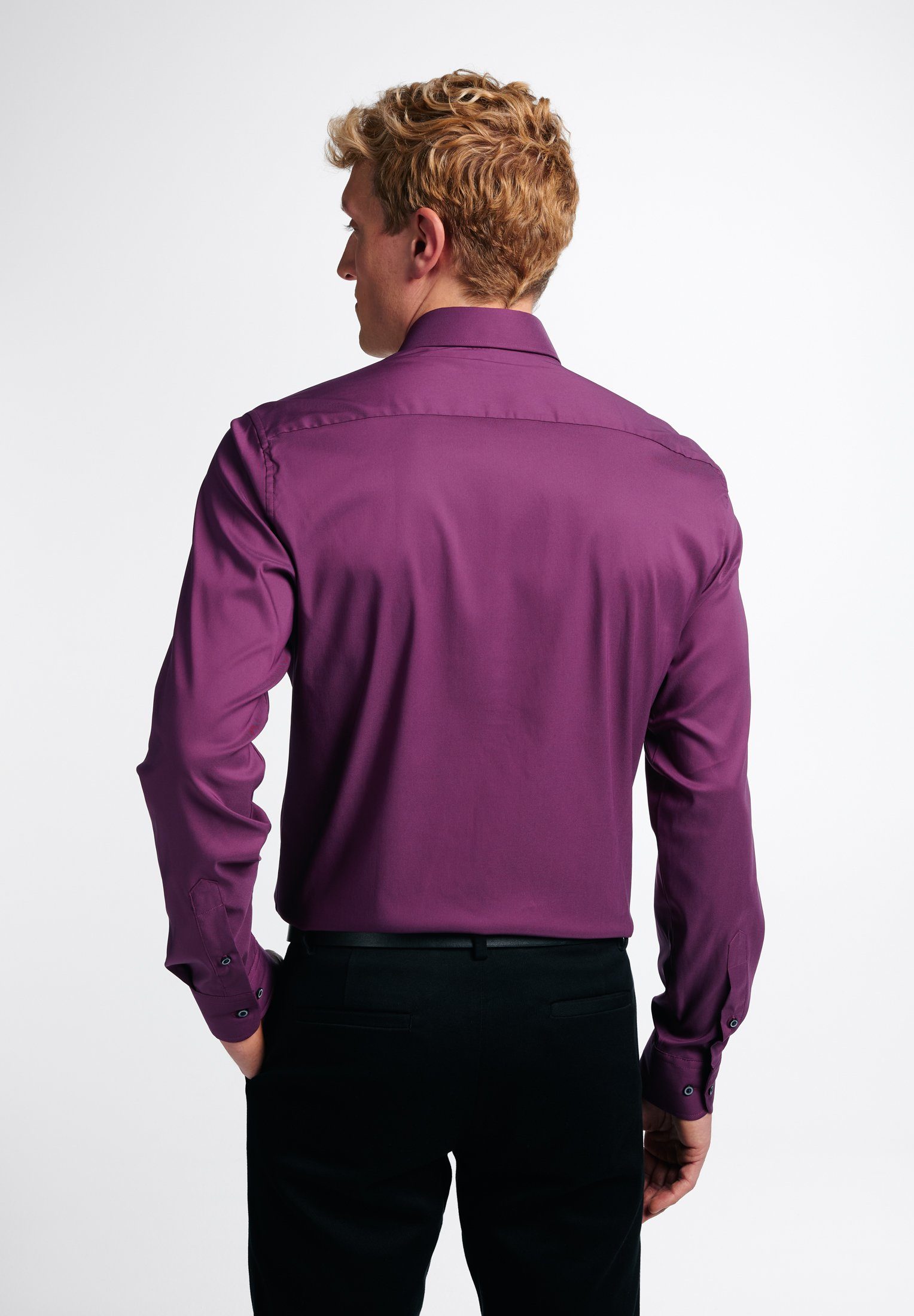 Eterna Langarmhemd SLIM FIT EASY IRON günstig online kaufen
