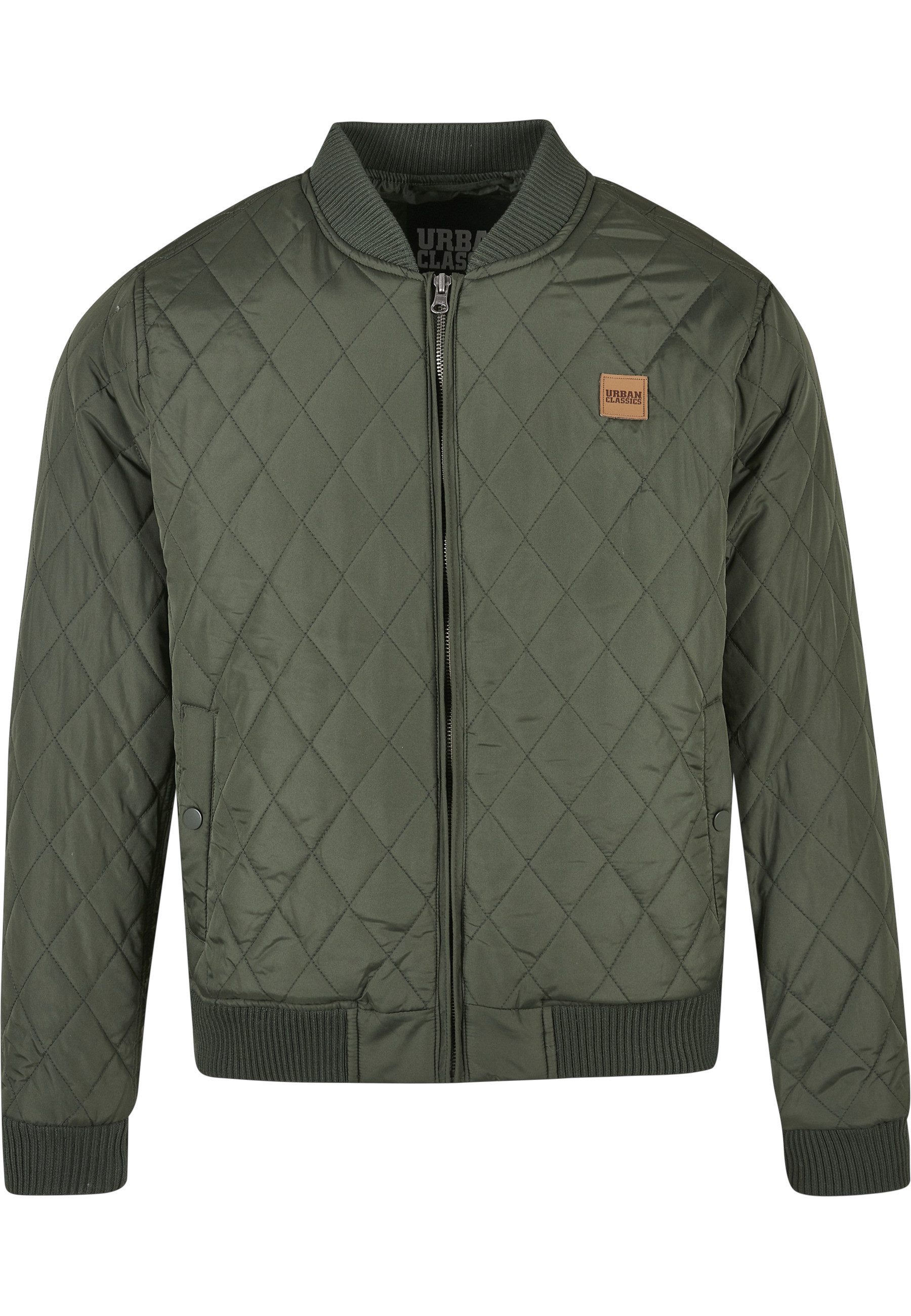 URBAN CLASSICS Langmantel Urban Classics Herren Diamond Quilt Jacket