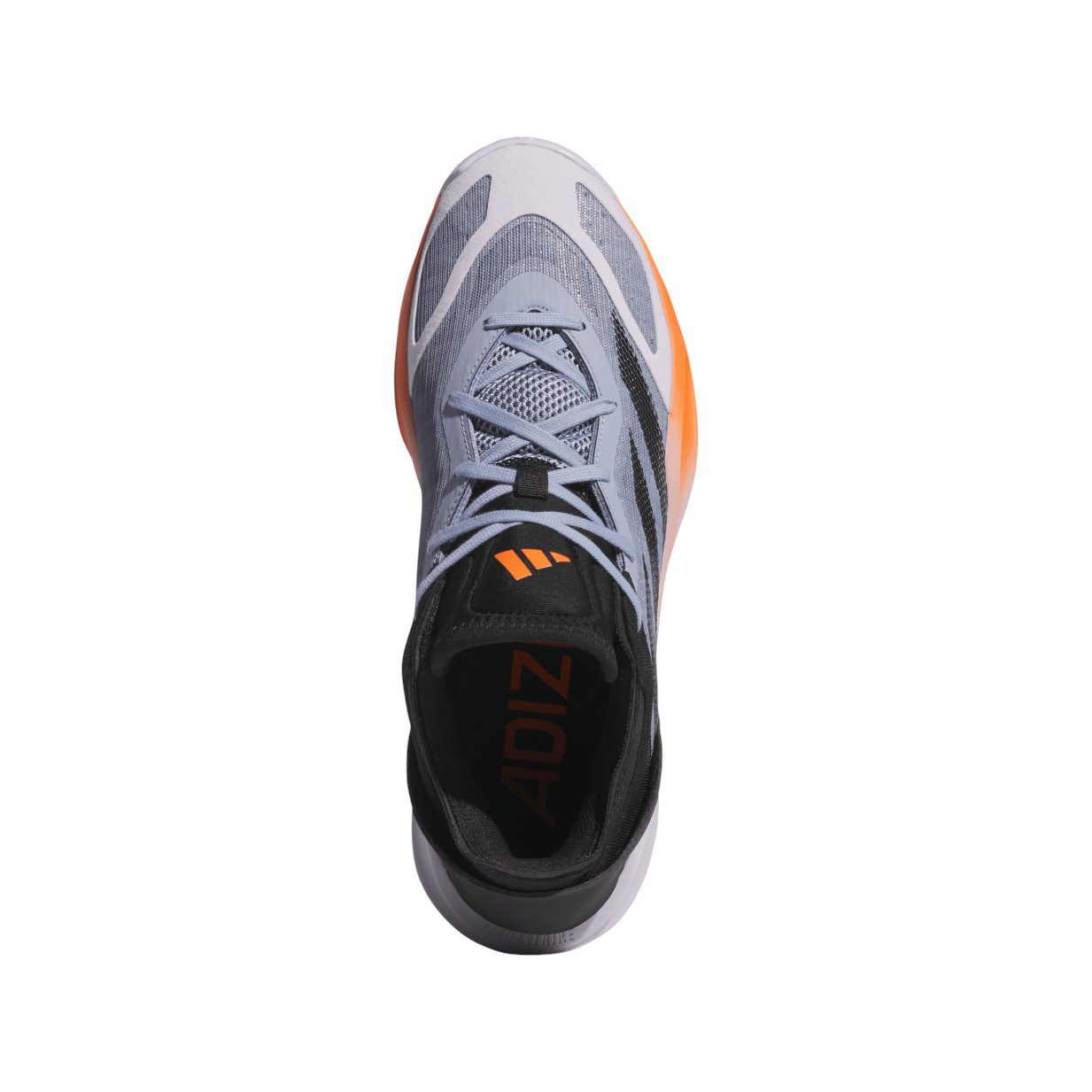 adidas Performance Hallen-Indoorschuhe Adizero Select 2.0 (Basketball) silber/orange Badmintonschuh