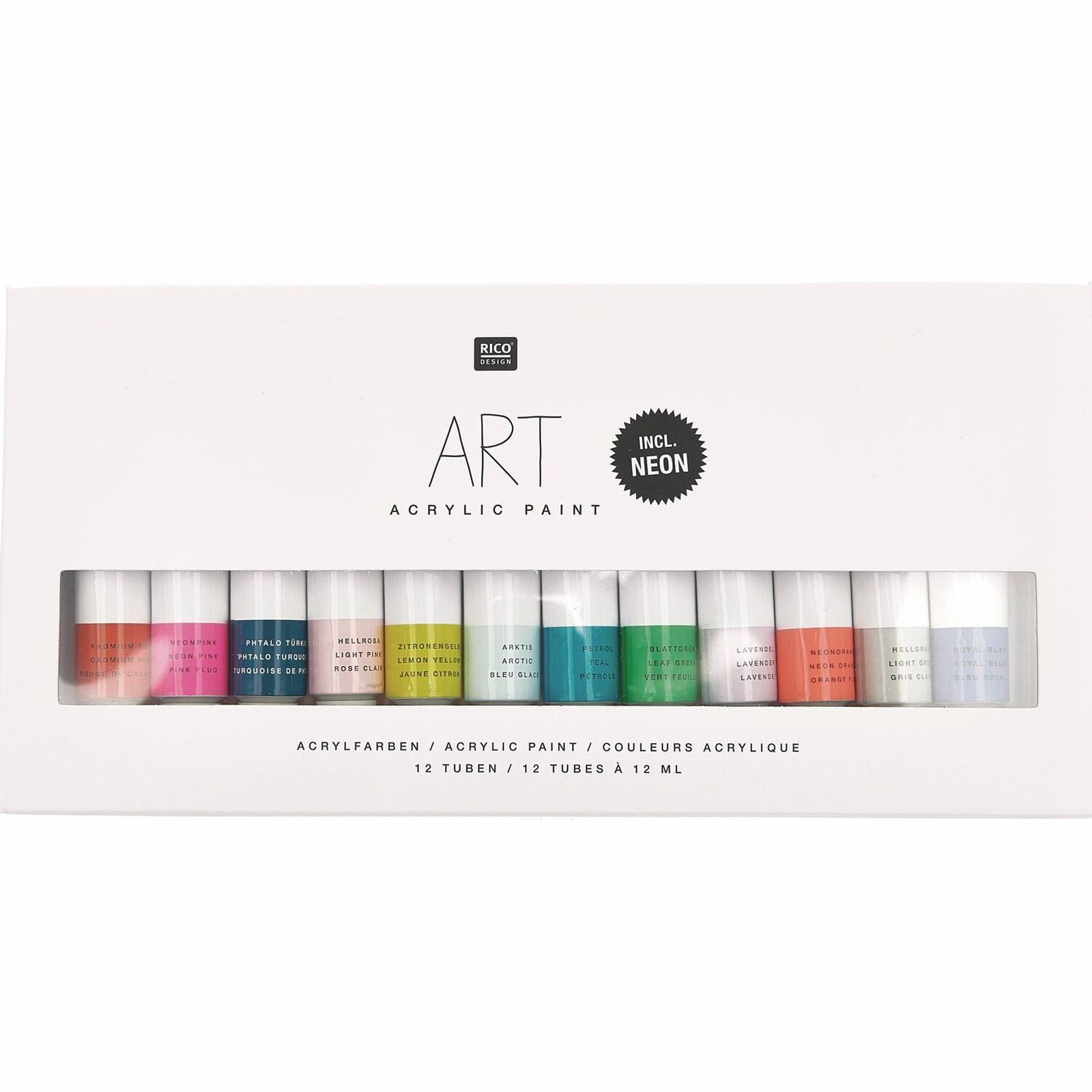 Rico Design Acrylfarbe ART Acrylic Farbe