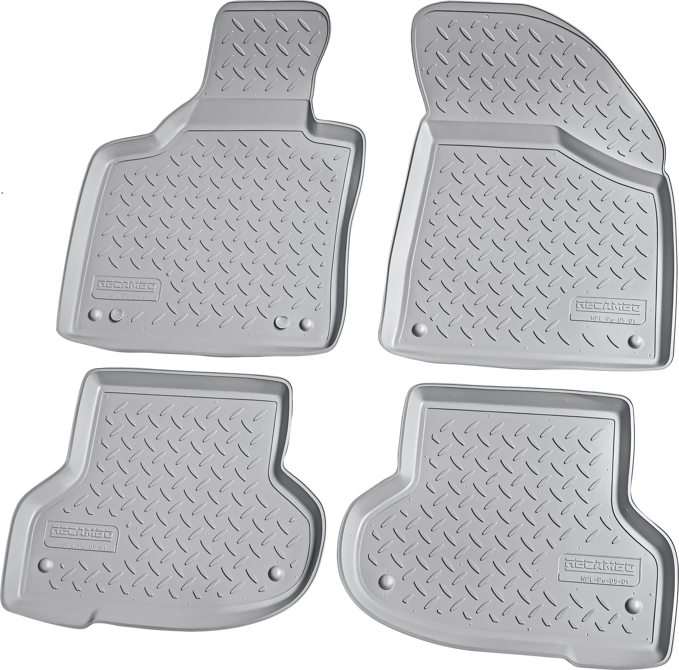 Auto Fußmatten für AUDI A4 IV [B8] (2008-2016)