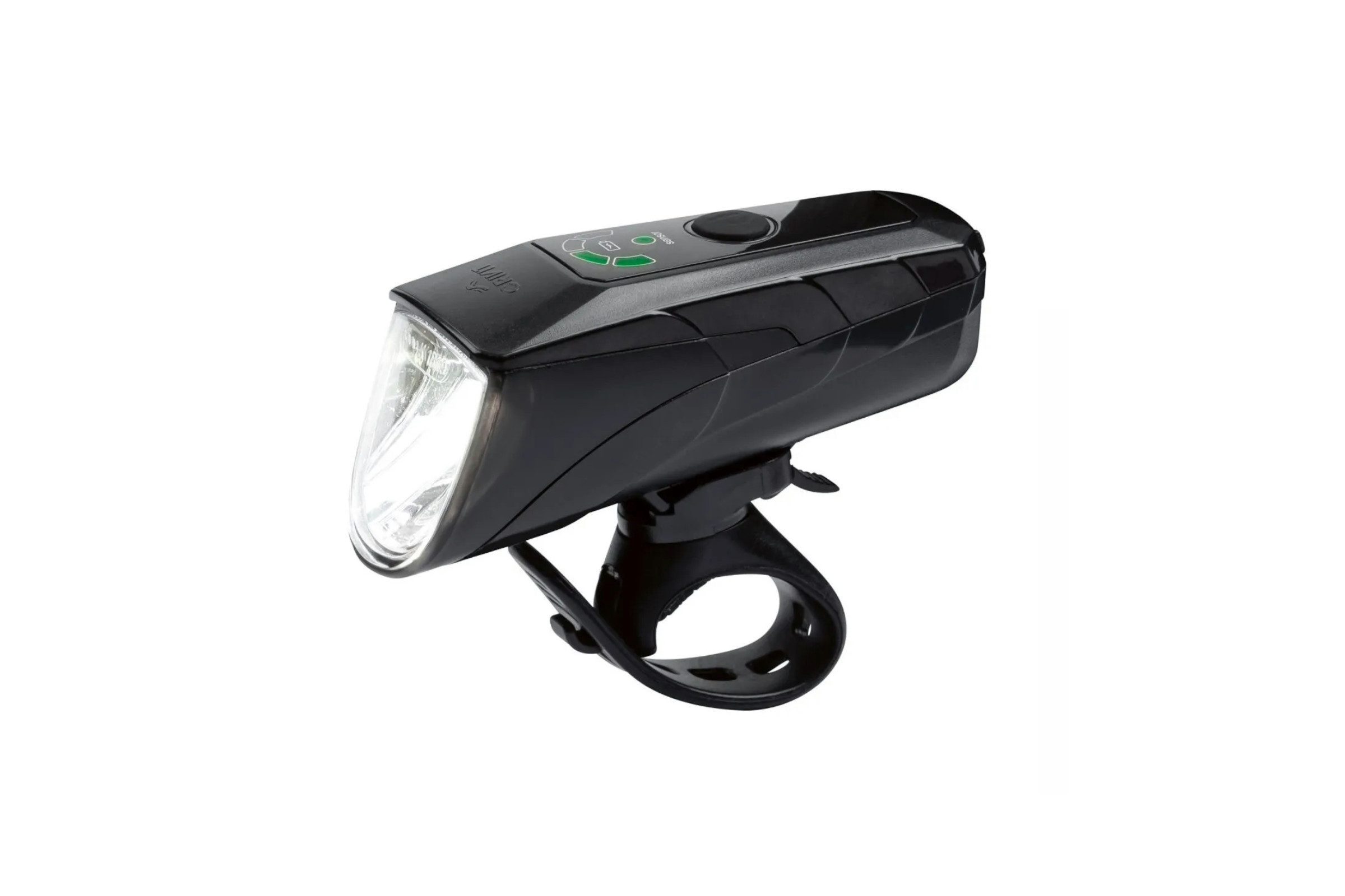crivit Fahrradbeleuchtung Fahrrad Leuchten Set LED Fahrradbeleuchtung Licht 15/30/70 Lux, umschaltbarer Leuchtstärke