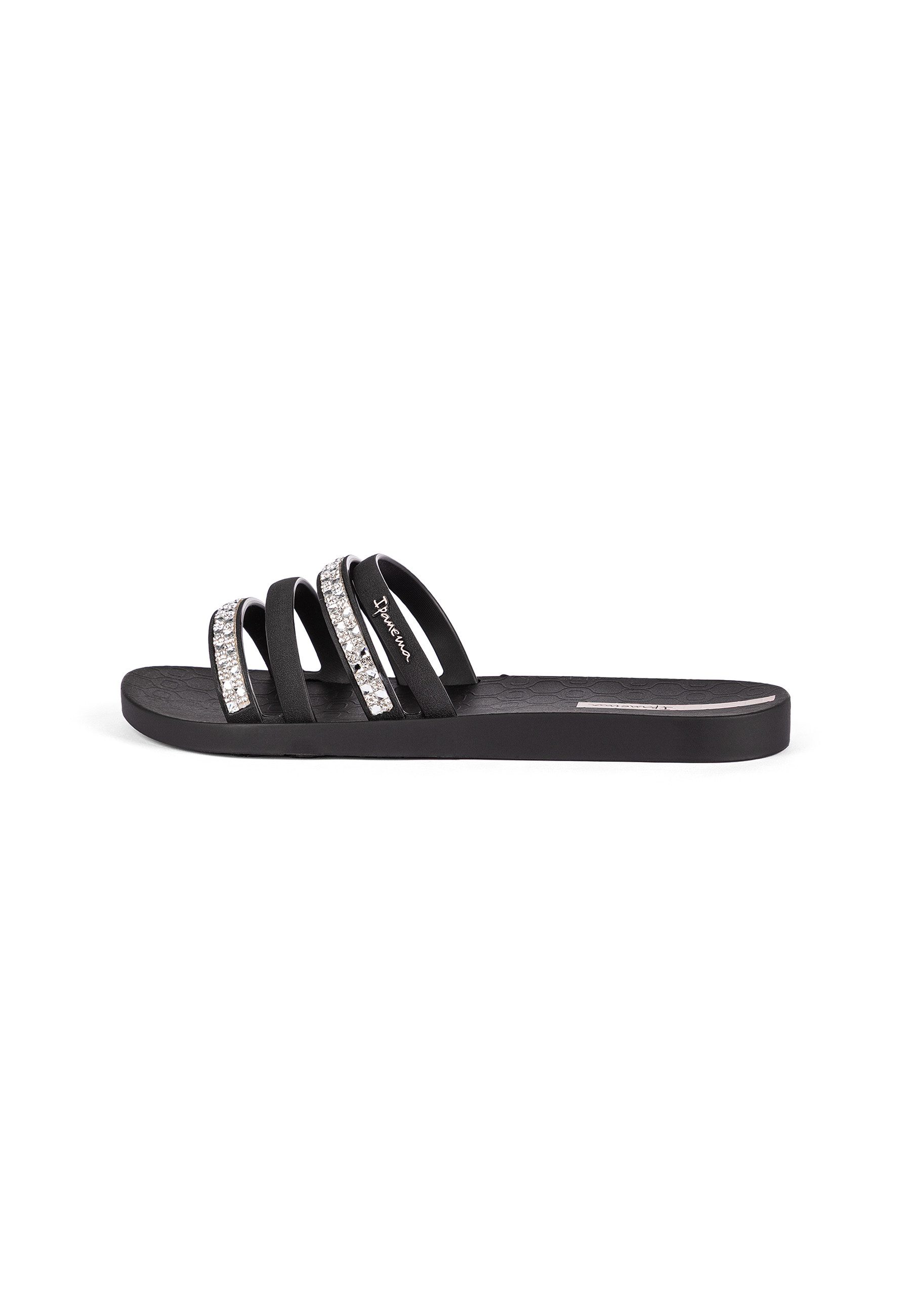 Ipanema CHIC SLIDE FEM - Badelatschen / Slides Pantolette Bade-Slides mit eleganter Metall-Applikation