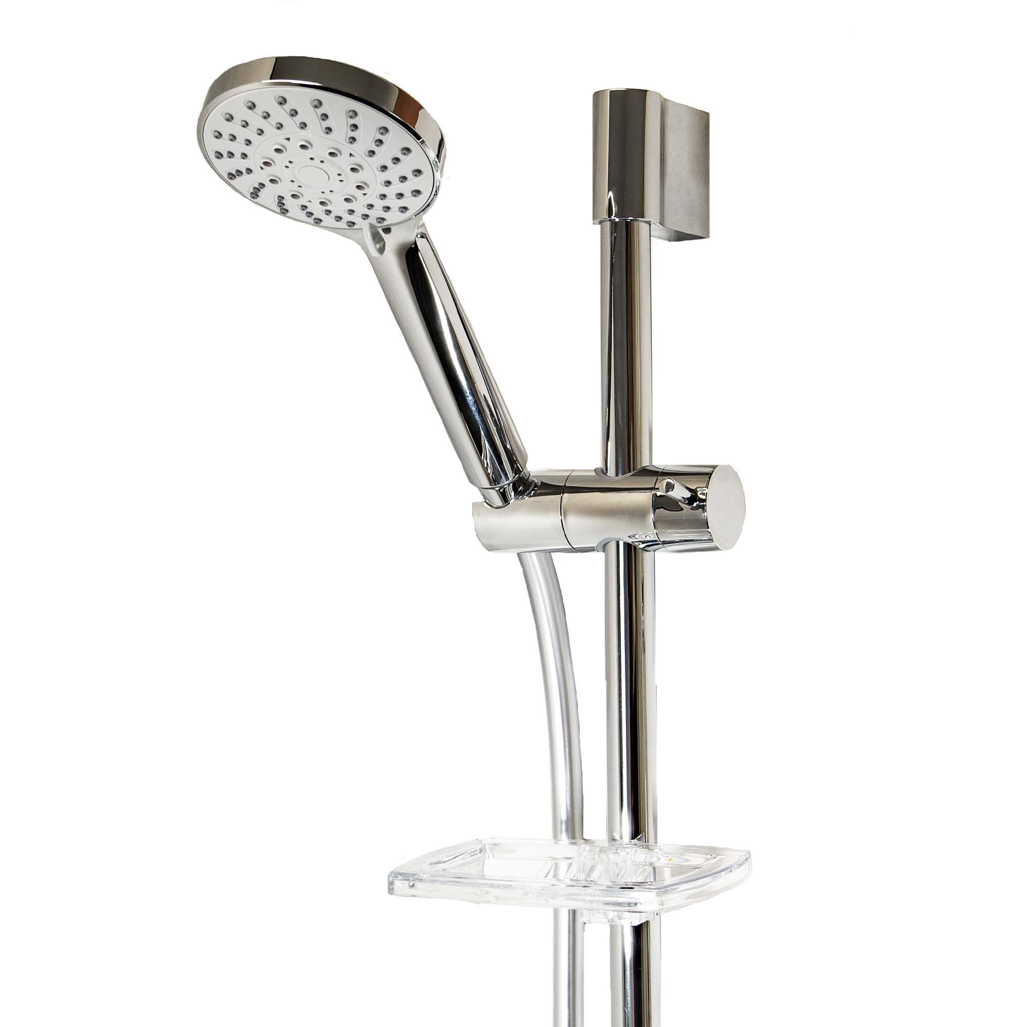 tecuro Brausegarnitur Brauseset Sunshine-100 - mit 5 Funktionen, Brauseschlauch 160 cm