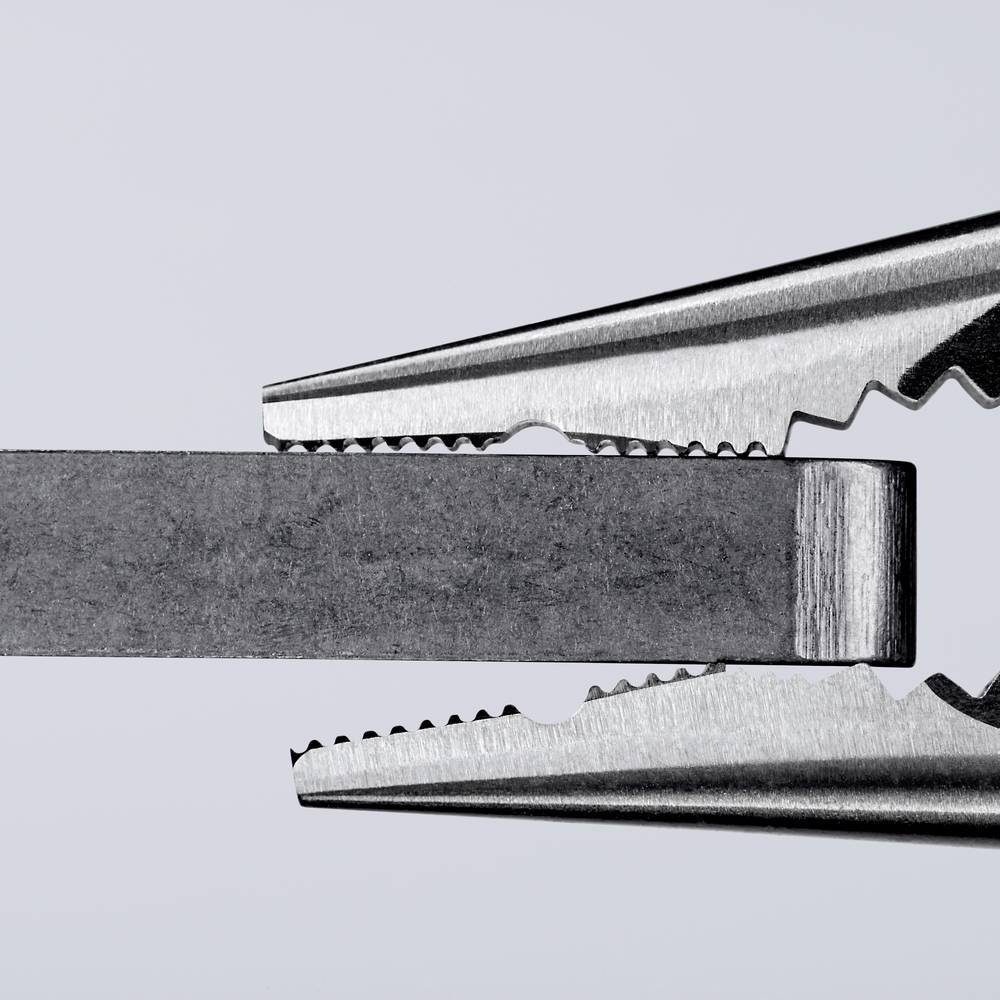 Kombizange Kunststoff mit Spitzkombizange Knipex atramentiert
