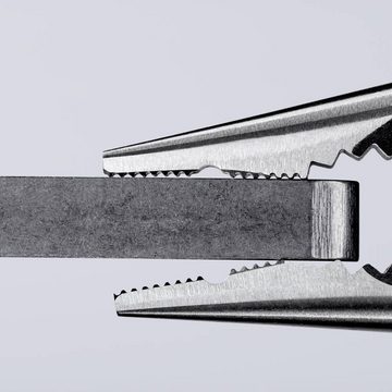 Knipex Kombizange Spitzkombizange atramentiert mit Kunststoff, mit Facette