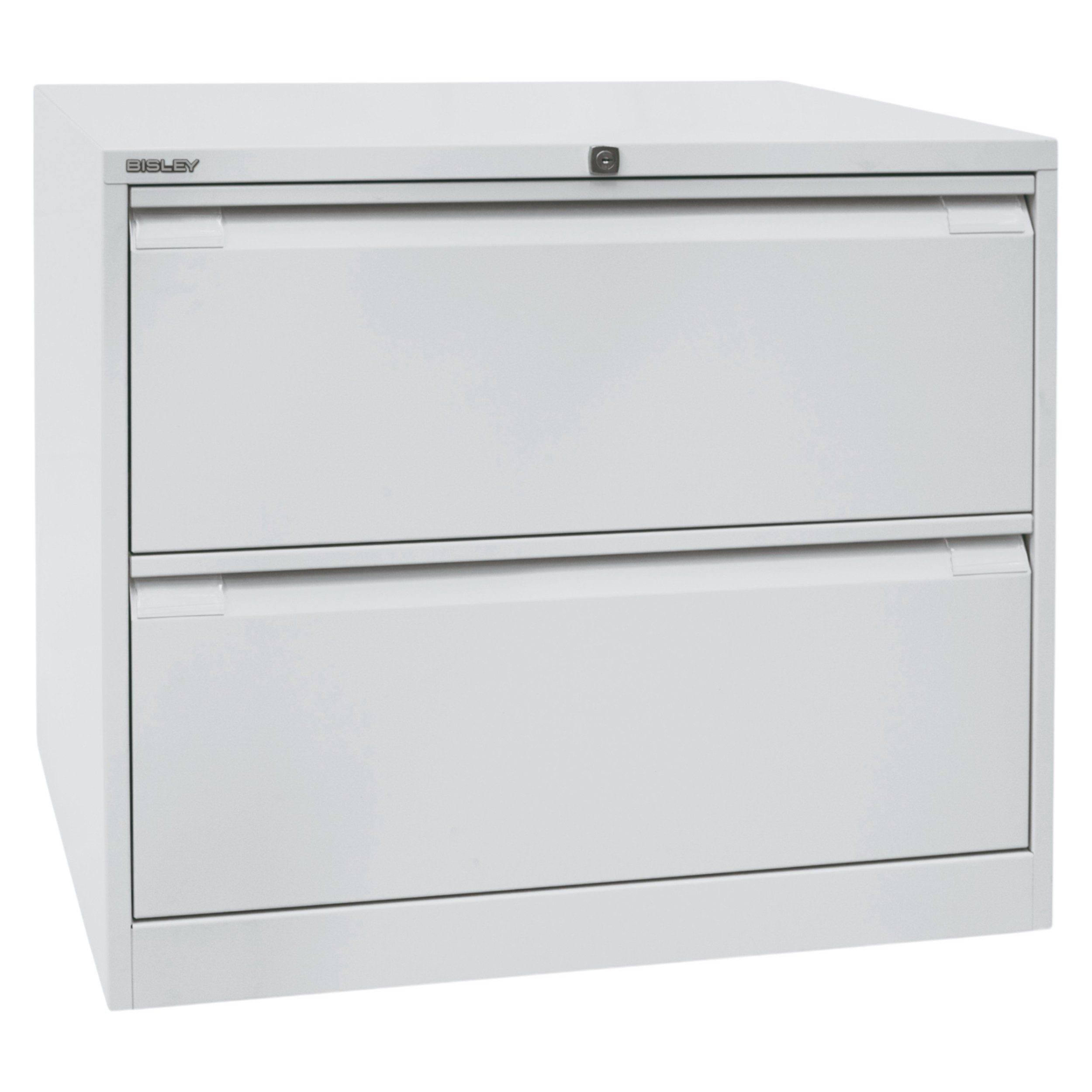 Bisley Hängeregisterschrank Hängeregistraturschrank Original in Lichtgrau - Maße: H 71 x B 80 x T 62 cm