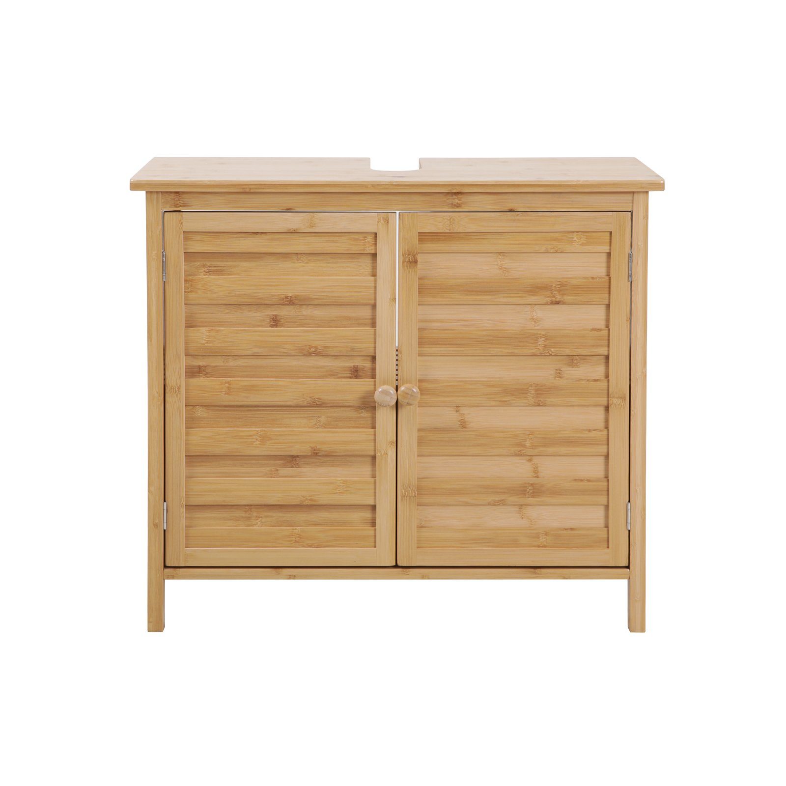 SVITA Waschbeckenunterschrank BAMBUS Breite 67 cm, günstig online kaufen