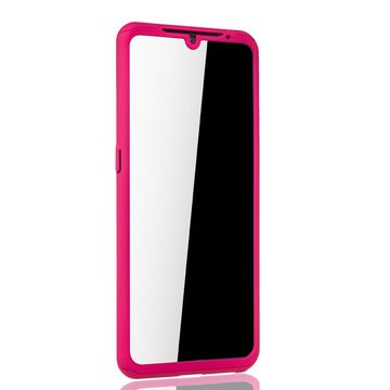 König Design Handyhülle Xiaomi Mi 9, Xiaomi Mi 9 Handyhülle 360 Grad Schutz Full Cover Rosa