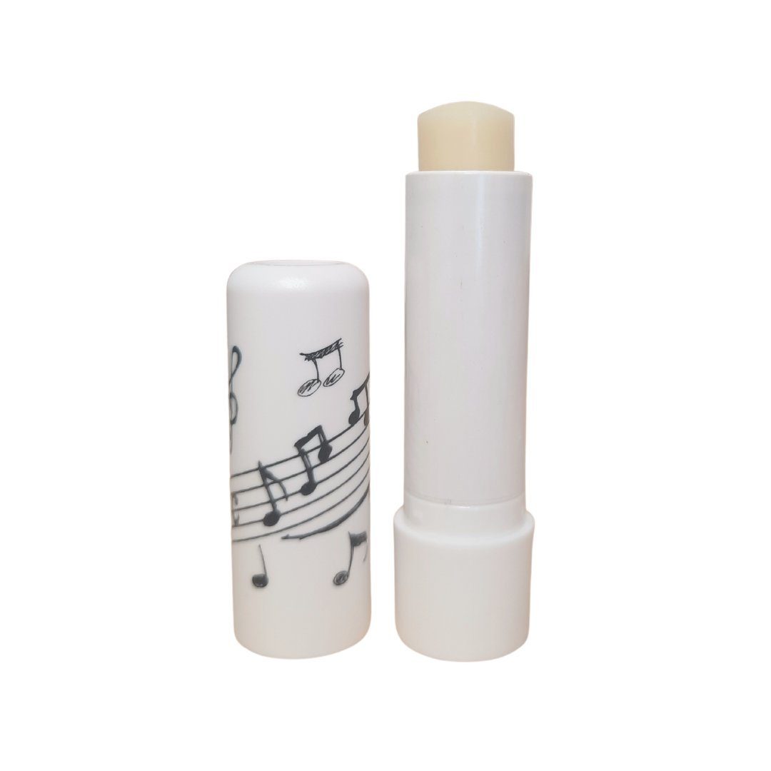 mugesh Lippenpflegestift Lippenpflegestift mit Notenmix, für Musiker