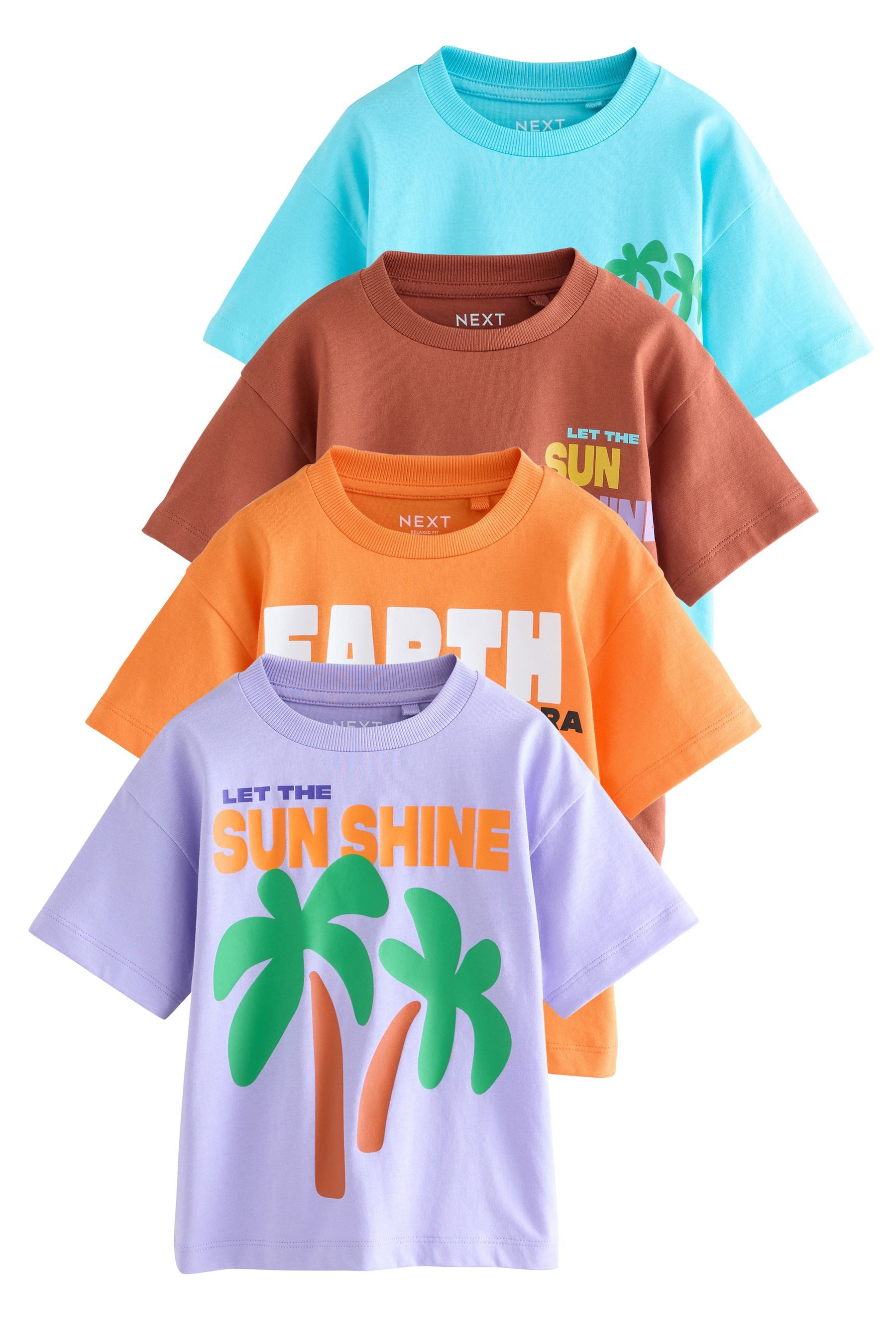 Next T-Shirt T-Shirts, 4er-Pack (4-tlg) günstig online kaufen