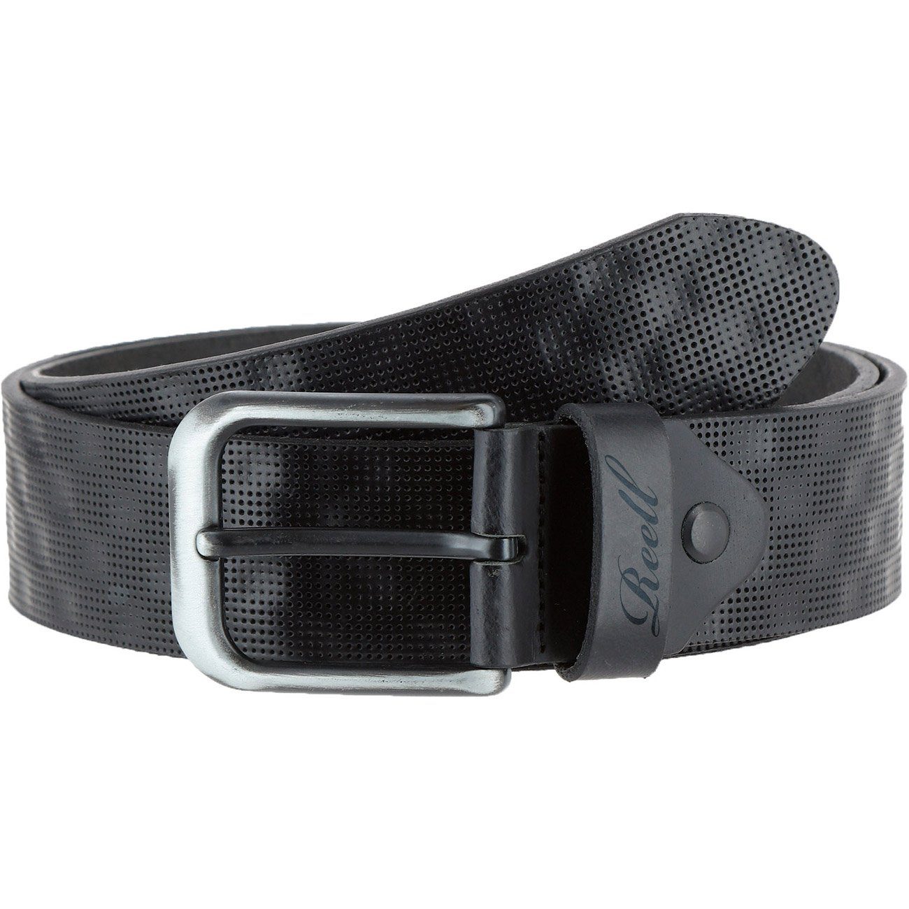 Reell Punched Belt Gürtel - Aus Leder Mit Perforiertem Design, In S-M Oder L-XL