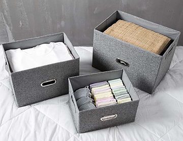 FIDDY Aufbewahrungskorb Aufbewahrungsbox Accessoire-Organizer Aufbewahrungskasten mit Deckel (1 St)