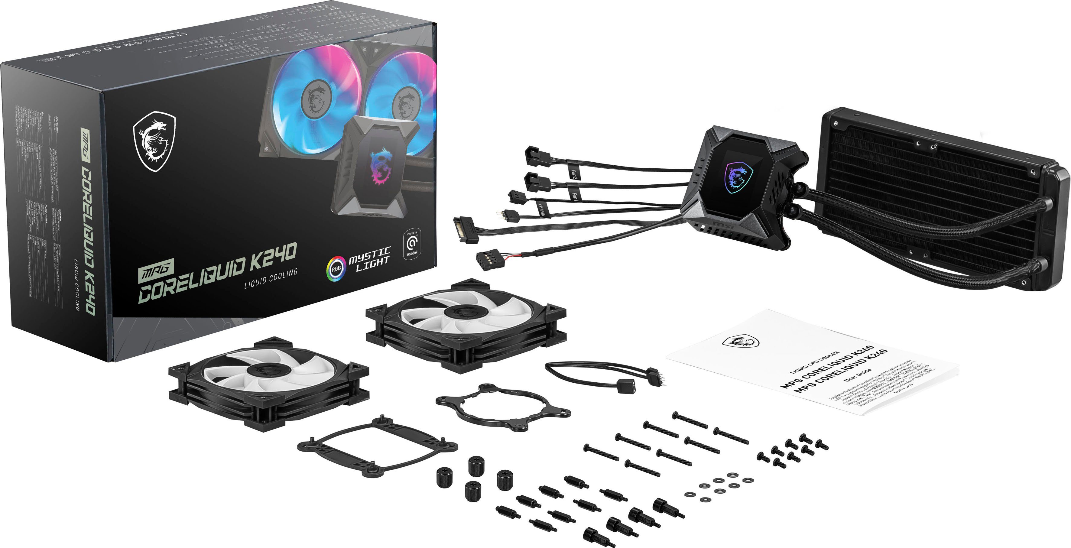 MSI Computer-Kühler »MSI MAG CORELIQUID K240 CPU Wasserkühlung ...