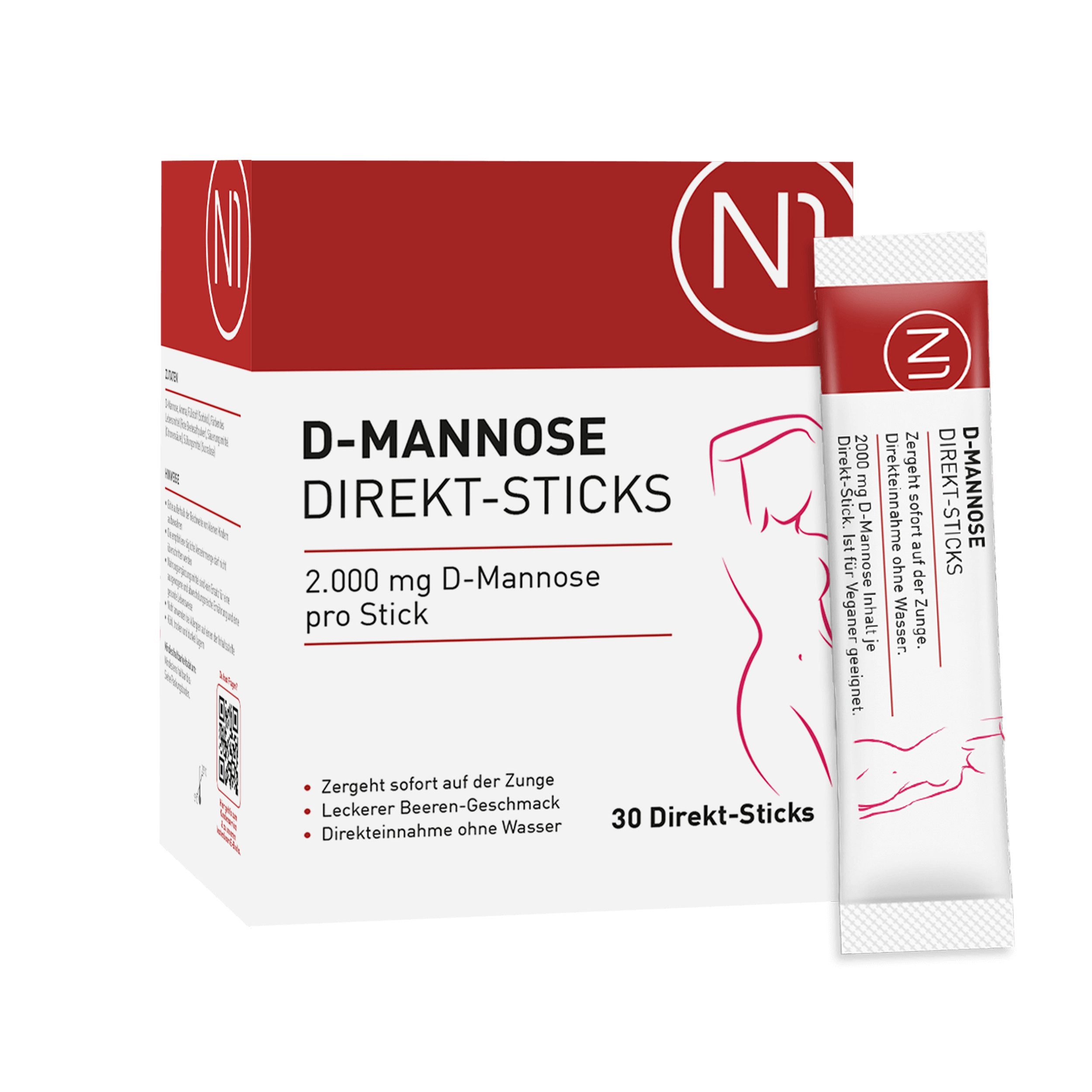 D-Mannose Direkt-Sticks Pulver