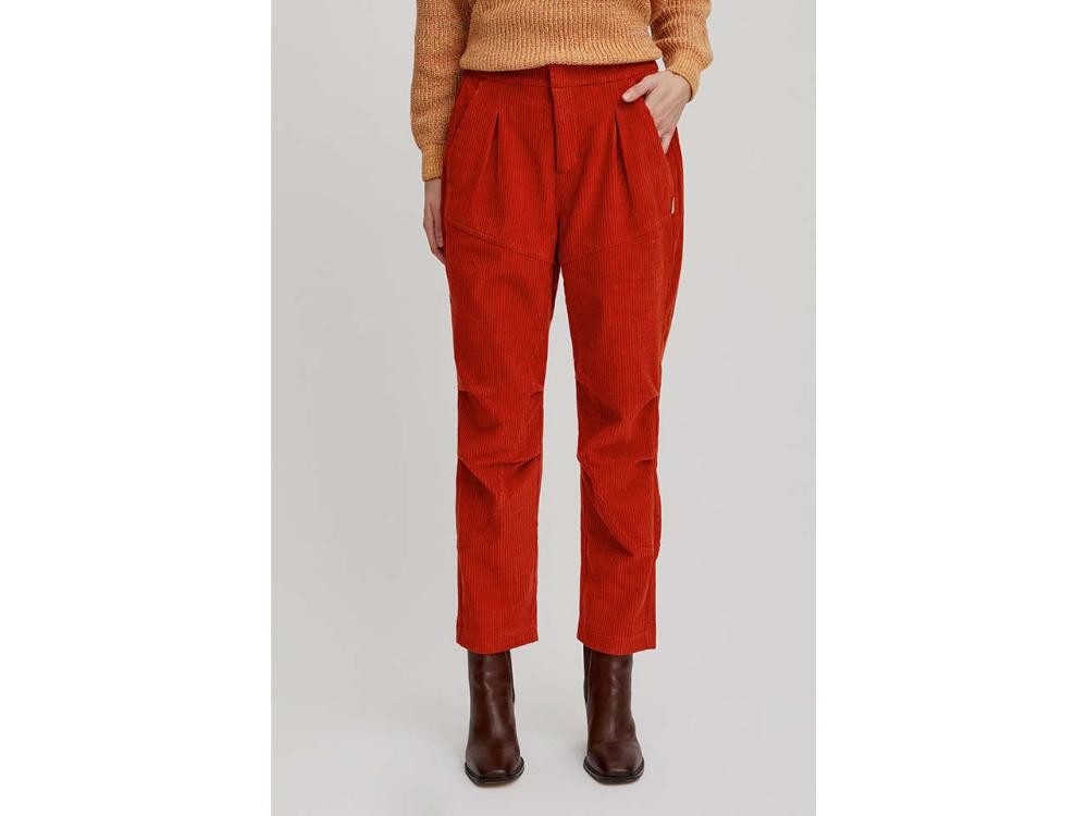 Tranquillo Stoffhose tranquillo Bio-Damen-Cordhose im Tapered Style