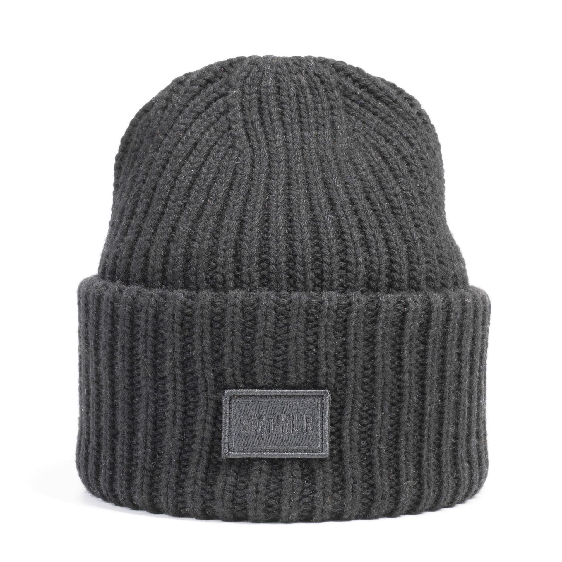 Baseball Cap Strickmütze (Beanie) Vermilion - Materialmix grau - 1 Stück