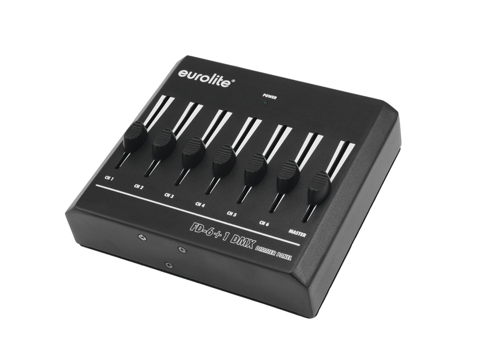 EUROLITE Discolicht EUROLITE FD-6+1 DMX Dimmer Panel