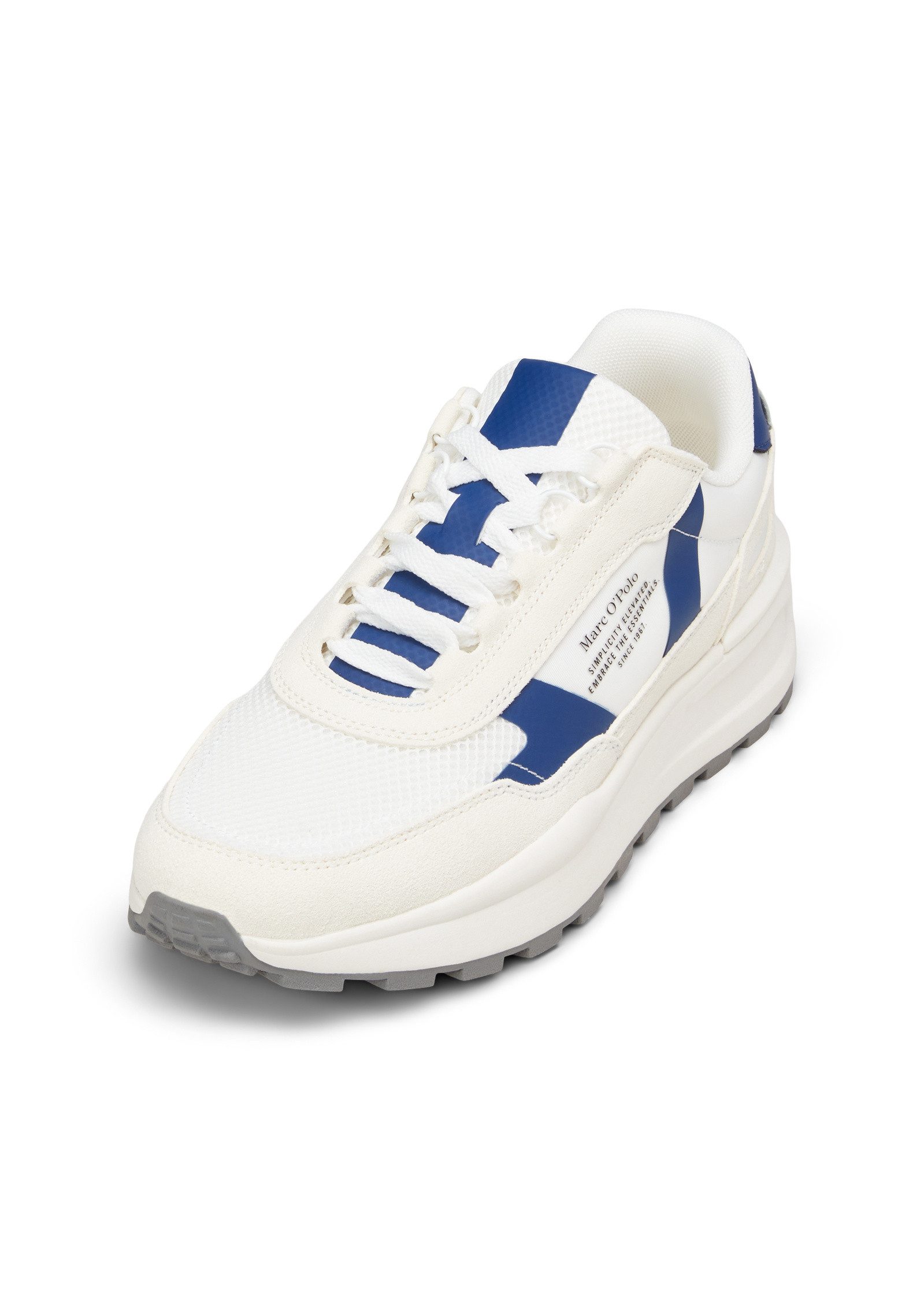Marc O'Polo aus hochwertigem Material-Mix Sneaker günstig online kaufen