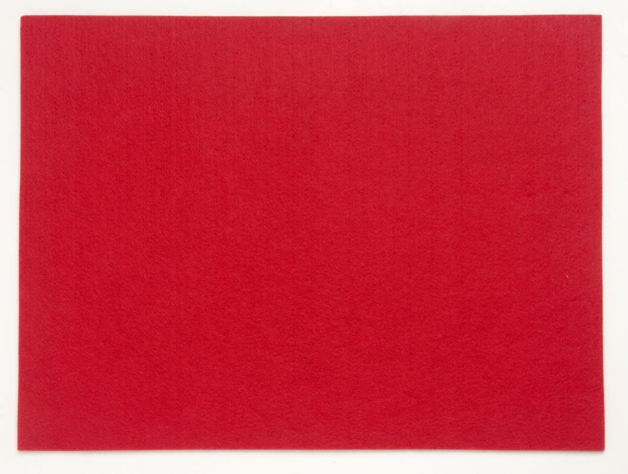 Glorex Bastelnaturmaterial Glorex Bastelfilz rot 30 x 40 cm, 1 Bogen