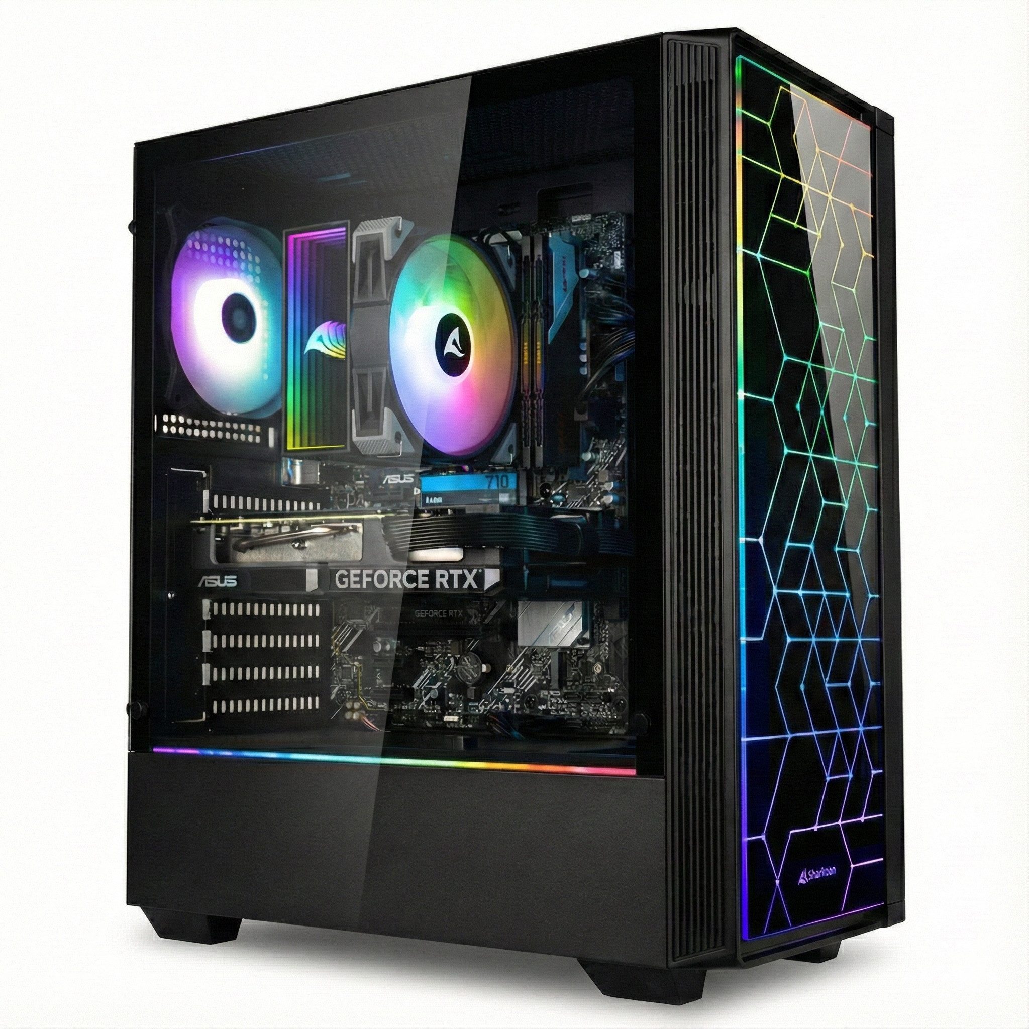 Meinpc Intel i9 GeForce RTX 5060 Gaming-PC (Intel Core i9 12900K, RTX 5060, 32 GB RAM, 1000 GB SSD, RGB Tower, Gamer, Gaming, RGB)