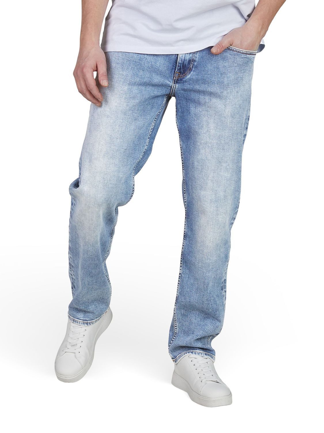 CROSS JEANS® Relax-fit-Jeans Herren Jeanshose Antonio Comfort/Relaxed Fit D günstig online kaufen