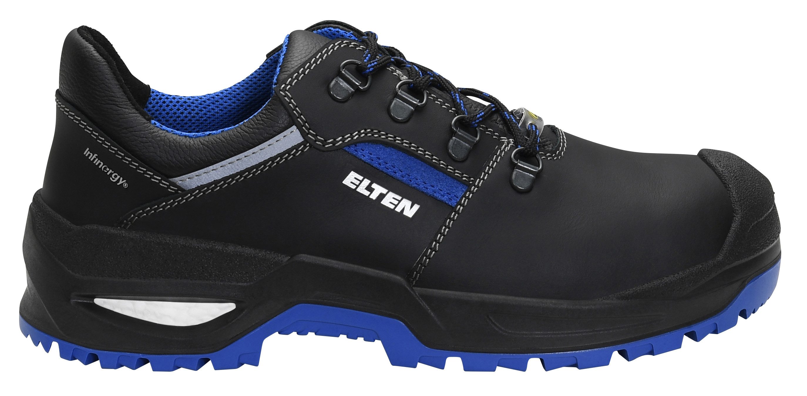 ELTEN LEONARDO XXSG black-blue Low ESD S3 Sicherheitsschuh (Schuhkarton, Paar) – Bild 3 von 5