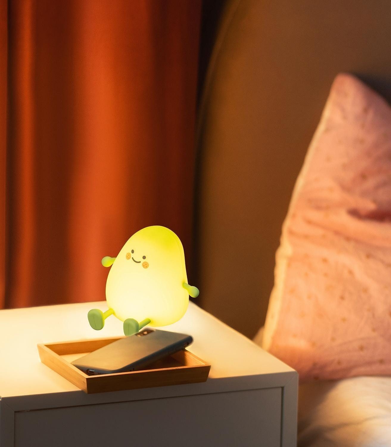 FH Lighting LED Nachtlicht LIA, Grün, Silkon, Akkubetrieben, Dimmfunktion, günstig online kaufen