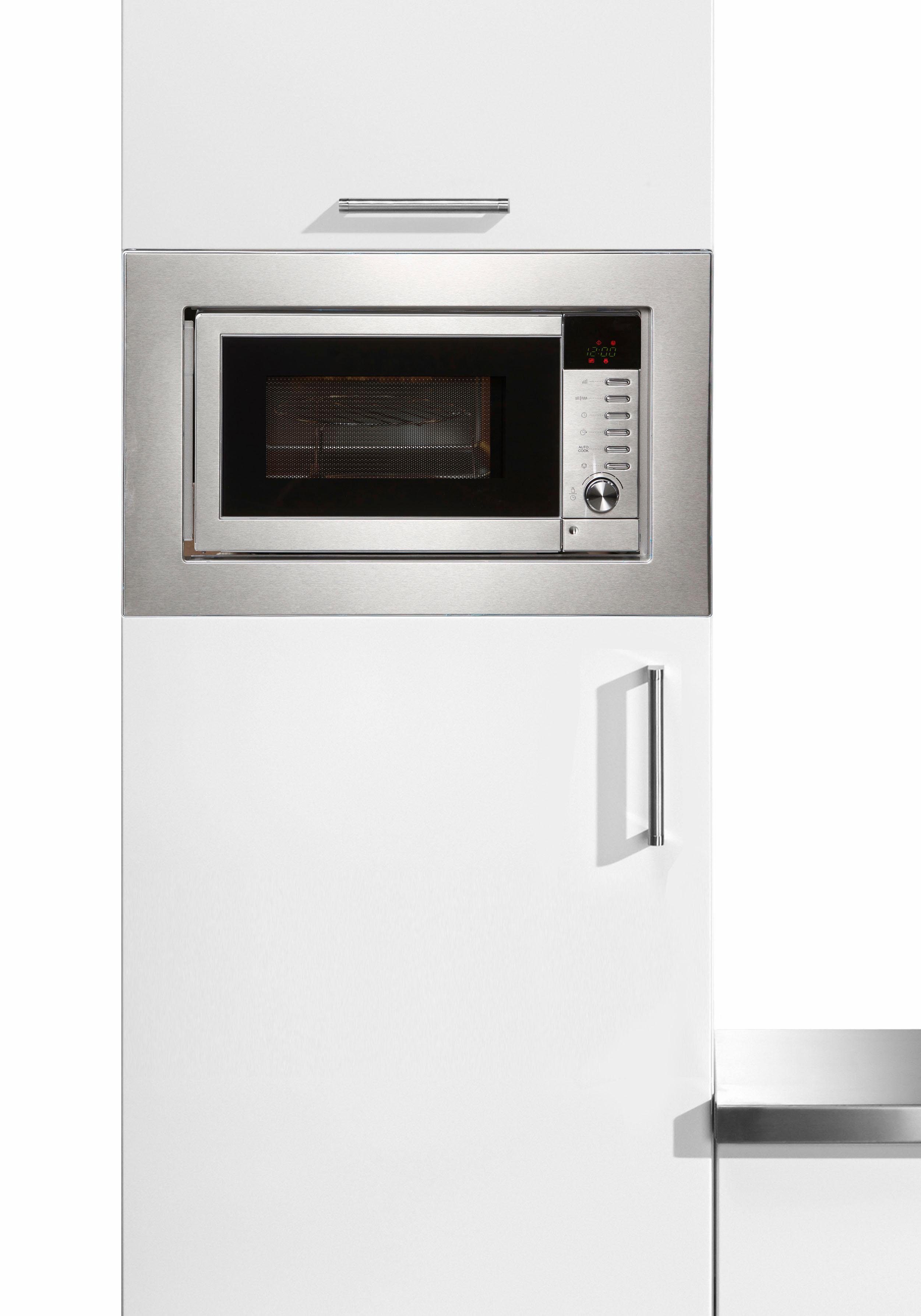 Amica Einbau-Mikrowelle EMW 13184 E, Grill, Mikrowelle, 20 l, Viel Komfort für schnelles und unkompliziertes Kochen im Alltag