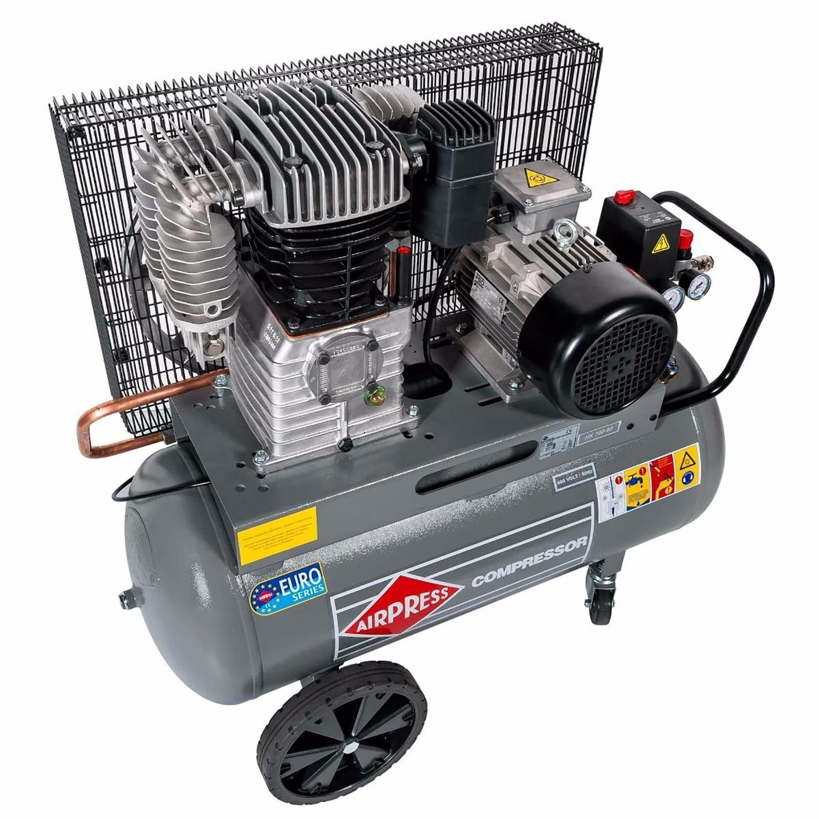 Airpress Kompressor Druckluft- Kompressor 5,5 PS 90 Liter 11 bar HK700-90 Typ 360640, max. 11 bar, 90 l, 1 Stück