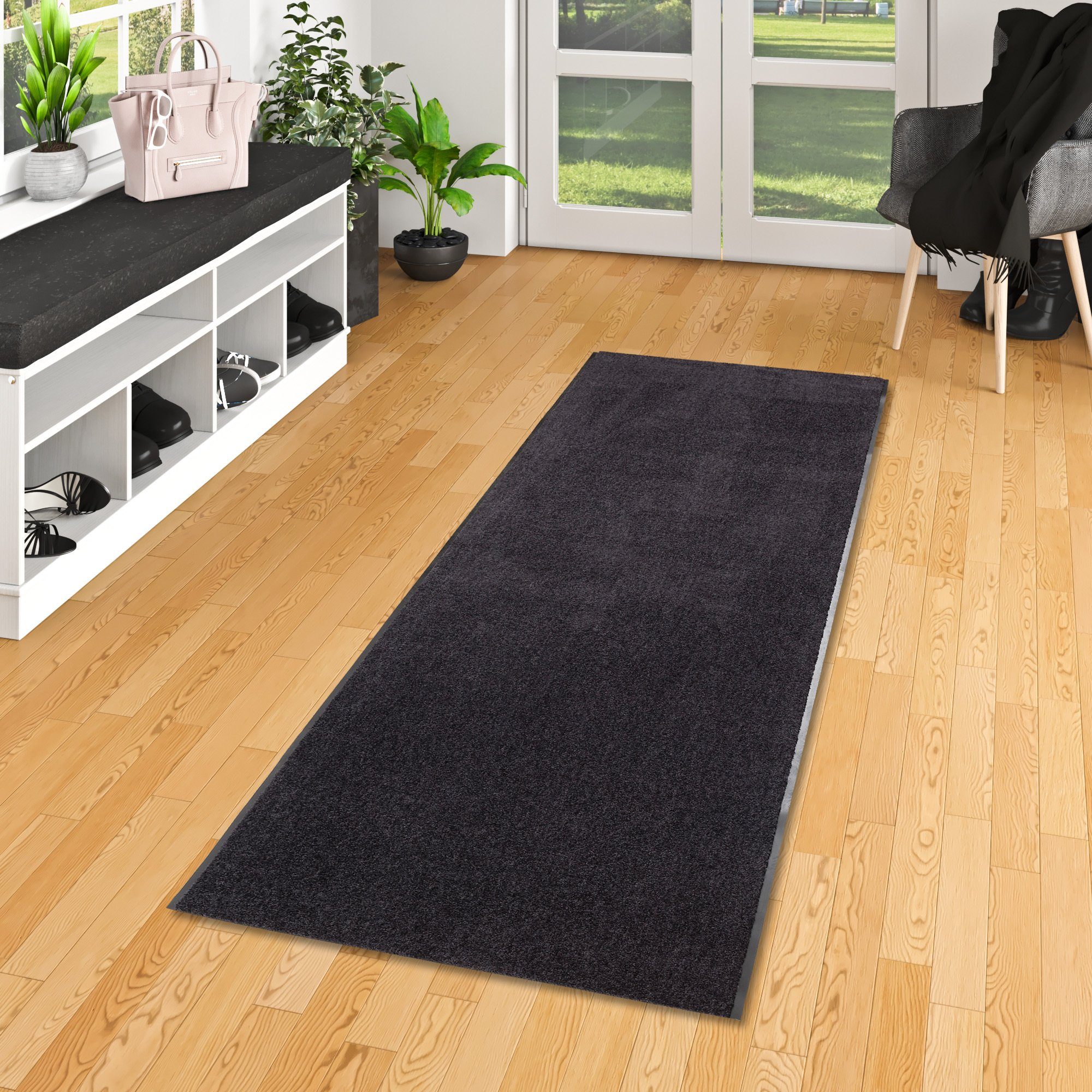 Snapstyle Läufer Läufer Proper Tex Uni, Rechteckig, Höhe: 8 mm