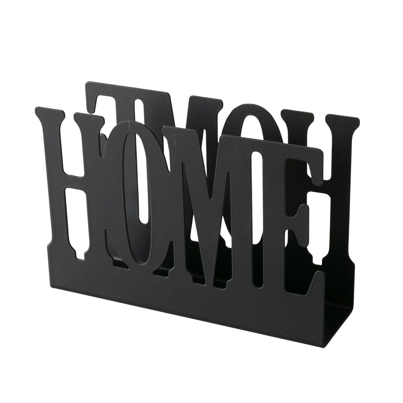 BOLTZE Serviettenhalter Serviettenhalter aus Metall "Home" von Boltze - Zuhause Deko