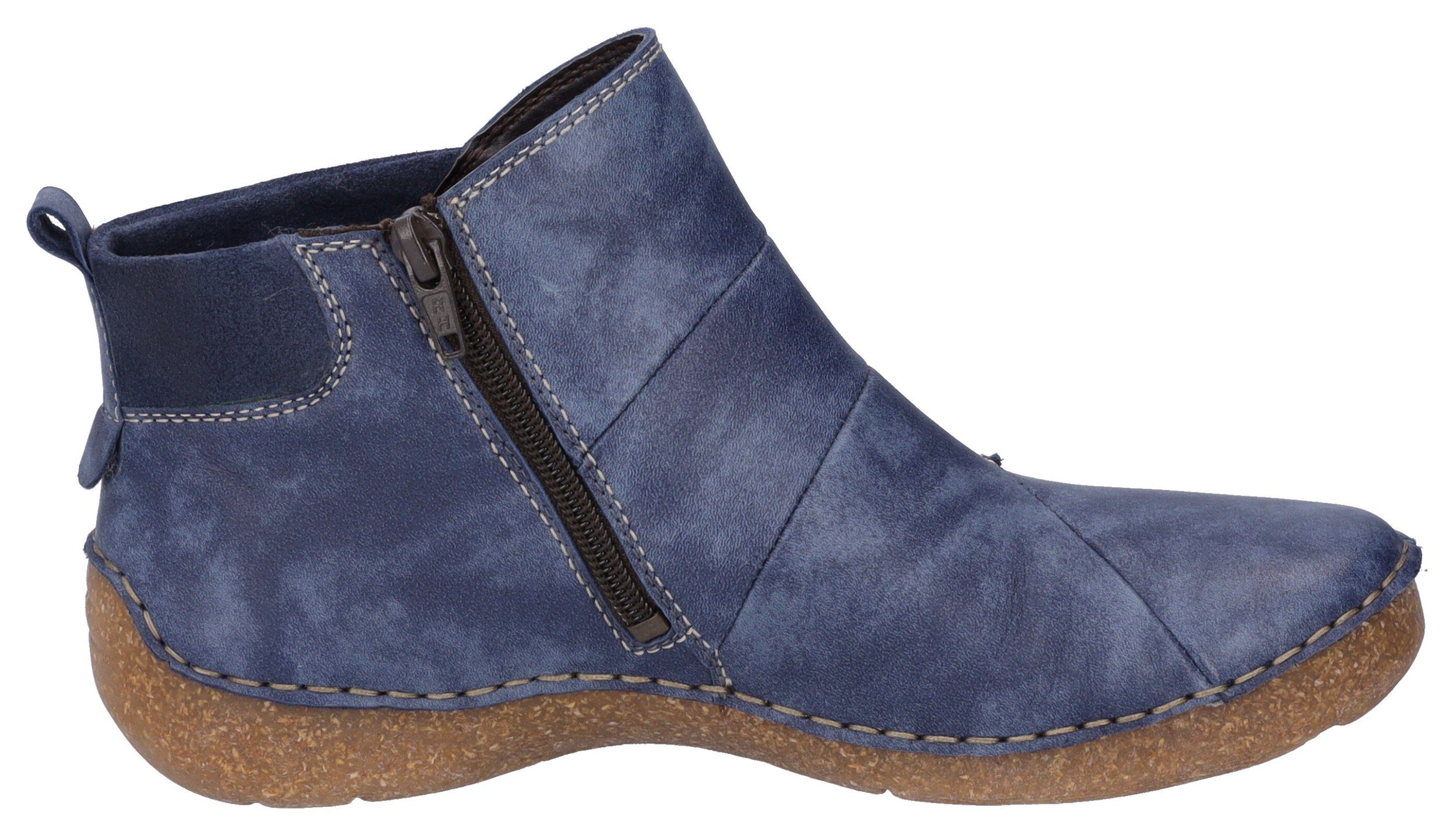 Josef Seibel FERGEY 53 Schlupfboots mit herausnehmbarer Innensohle blau