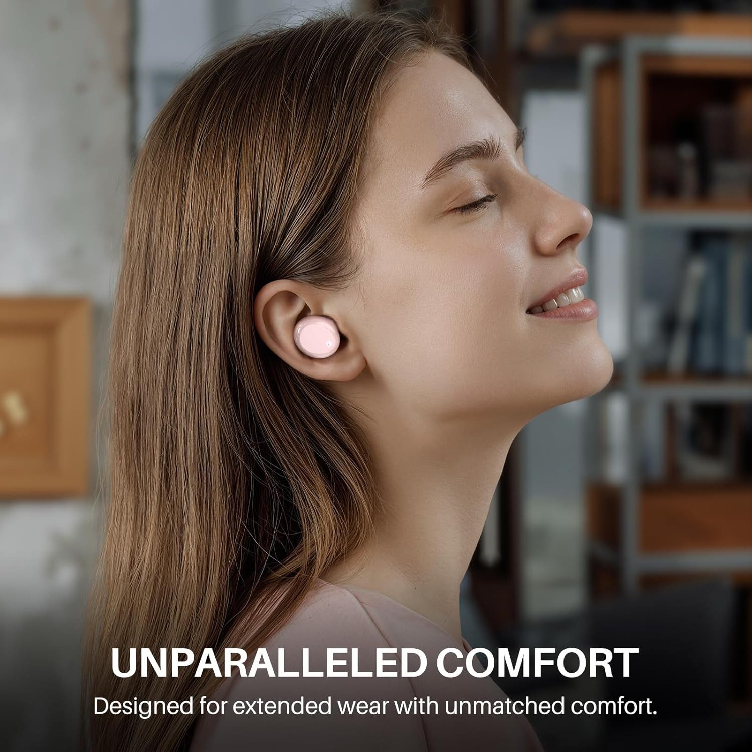 TOZO Bluetooth 5.3 Headset mit 50h Akku & IPX8 Schutz In-Ear-Kopfhörer (Mit moderner Bluetooth 5.3 Technologie genießen Sie stabile Verbindungen, schnelle Kopplung und unterbrechungsfreies Audio bei jeder Nutzung., True Wireless Audio mit Ladecase, Bass Sound & Touch Steuerung)
