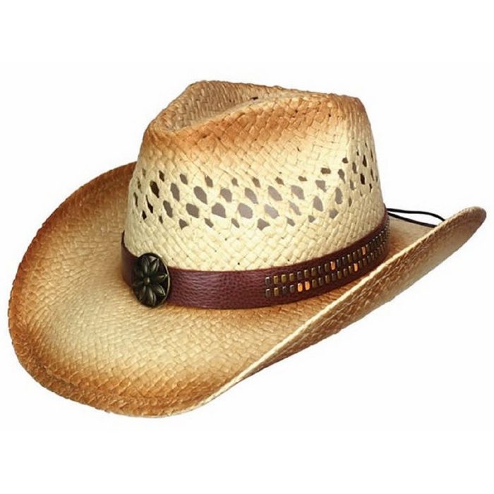 Dallas Hats Cowboyhut BULLET Braun Damen Cowboyhut im Outback-Stil